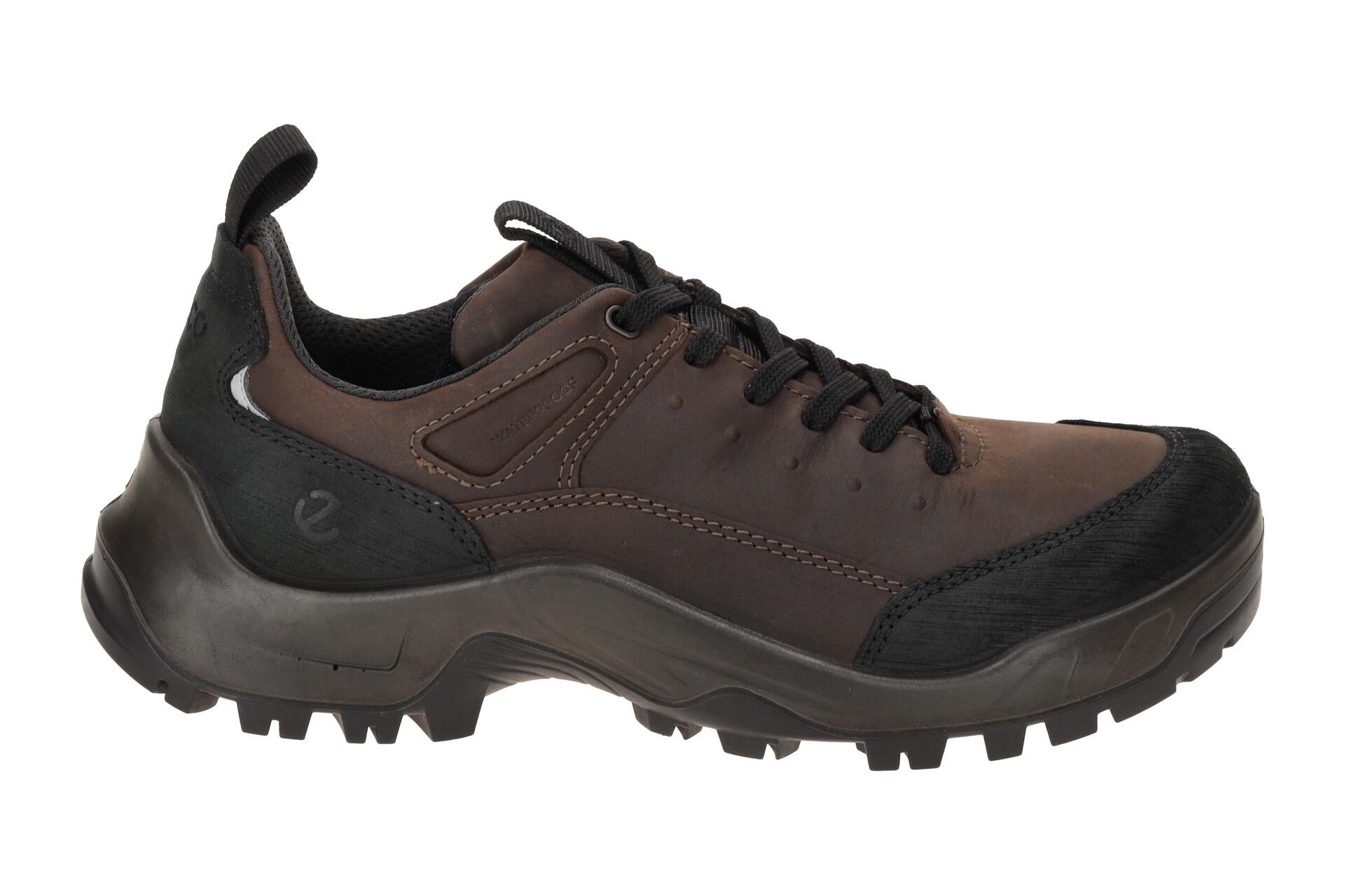 Ecco Offroad Herren Schuhe braun Nubuck Waterproof 822354 2/7