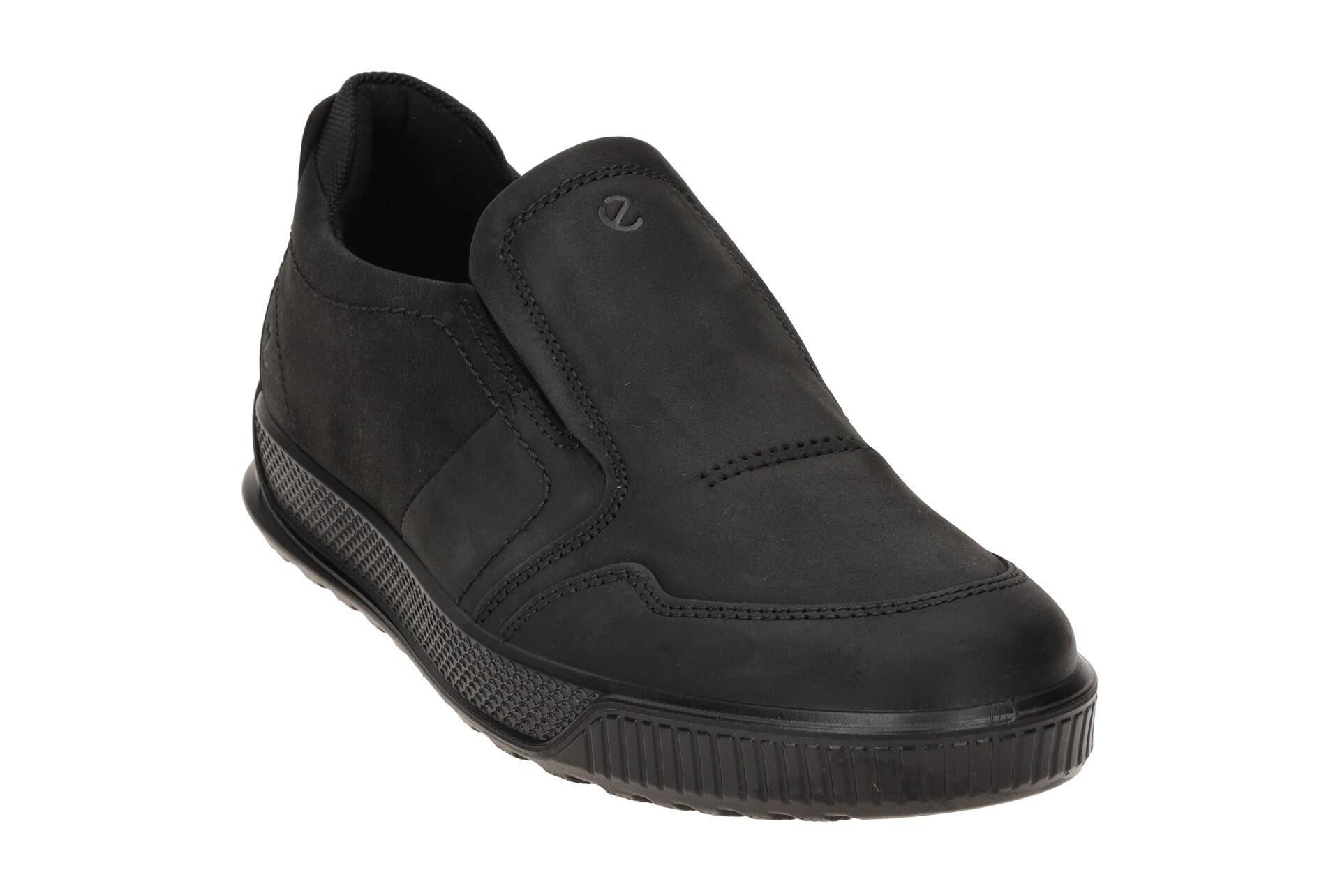 Ecco BYWAY Herrenschuhe - sportliche Slipper - Halbschuhe schwarz Elegant NEU 3/7