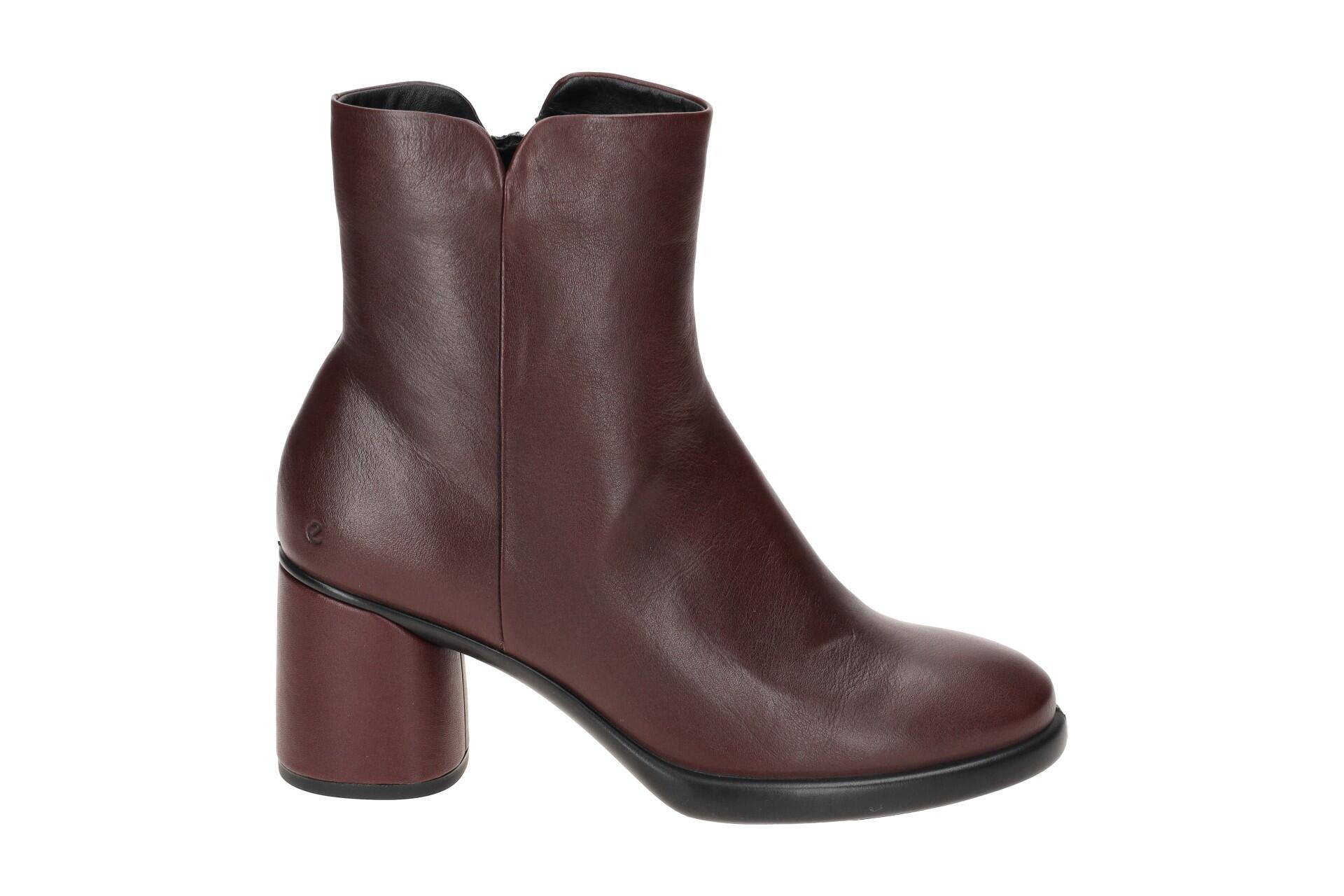 Ecco Sculpted Stiefelette Ankle Boot rot 222613 2/7
