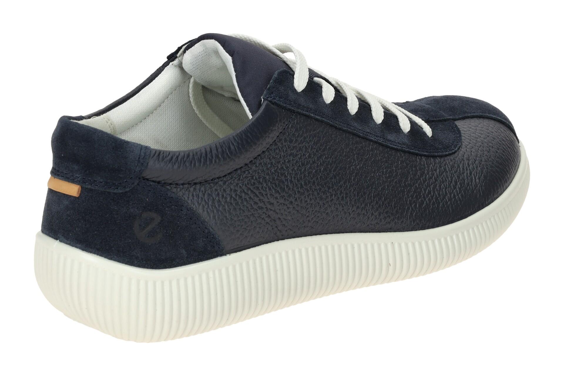 Ecco Soft Zero Schuhe blau marine Herren Sneakers 537754 4/7