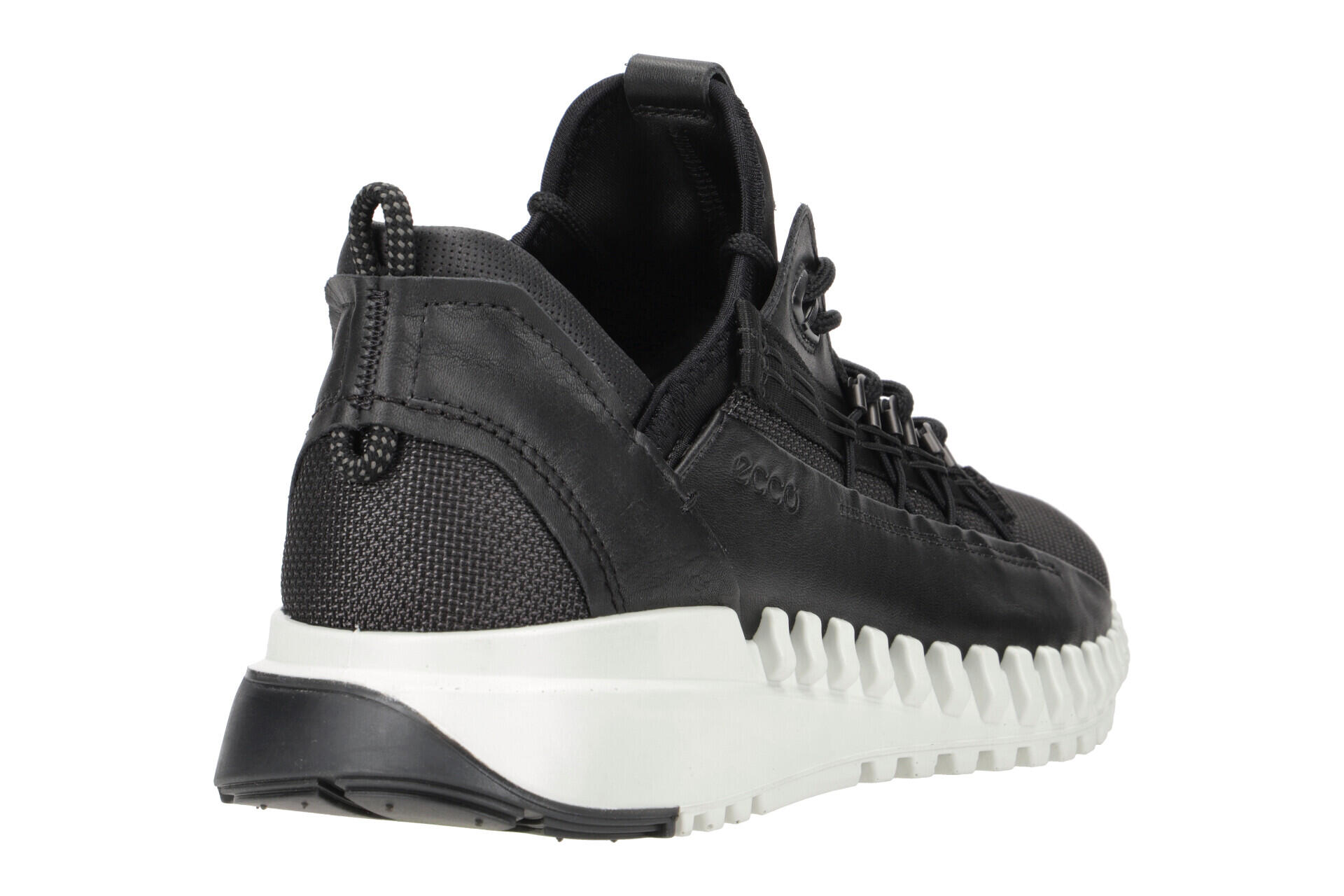 Ecco Zipflex Schuhe schwarz Herren Sneakers 803734 6/7
