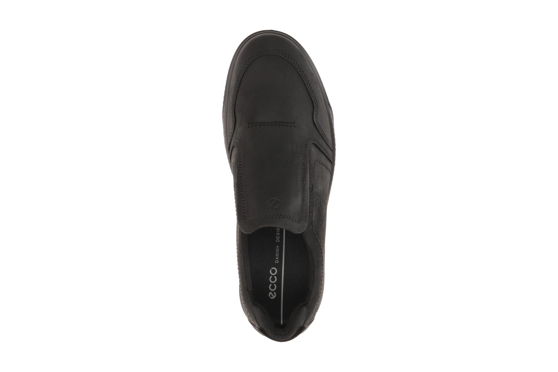 Ecco BYWAY Herrenschuhe - sportliche Slipper - Halbschuhe schwarz Elegant NEU 6/7