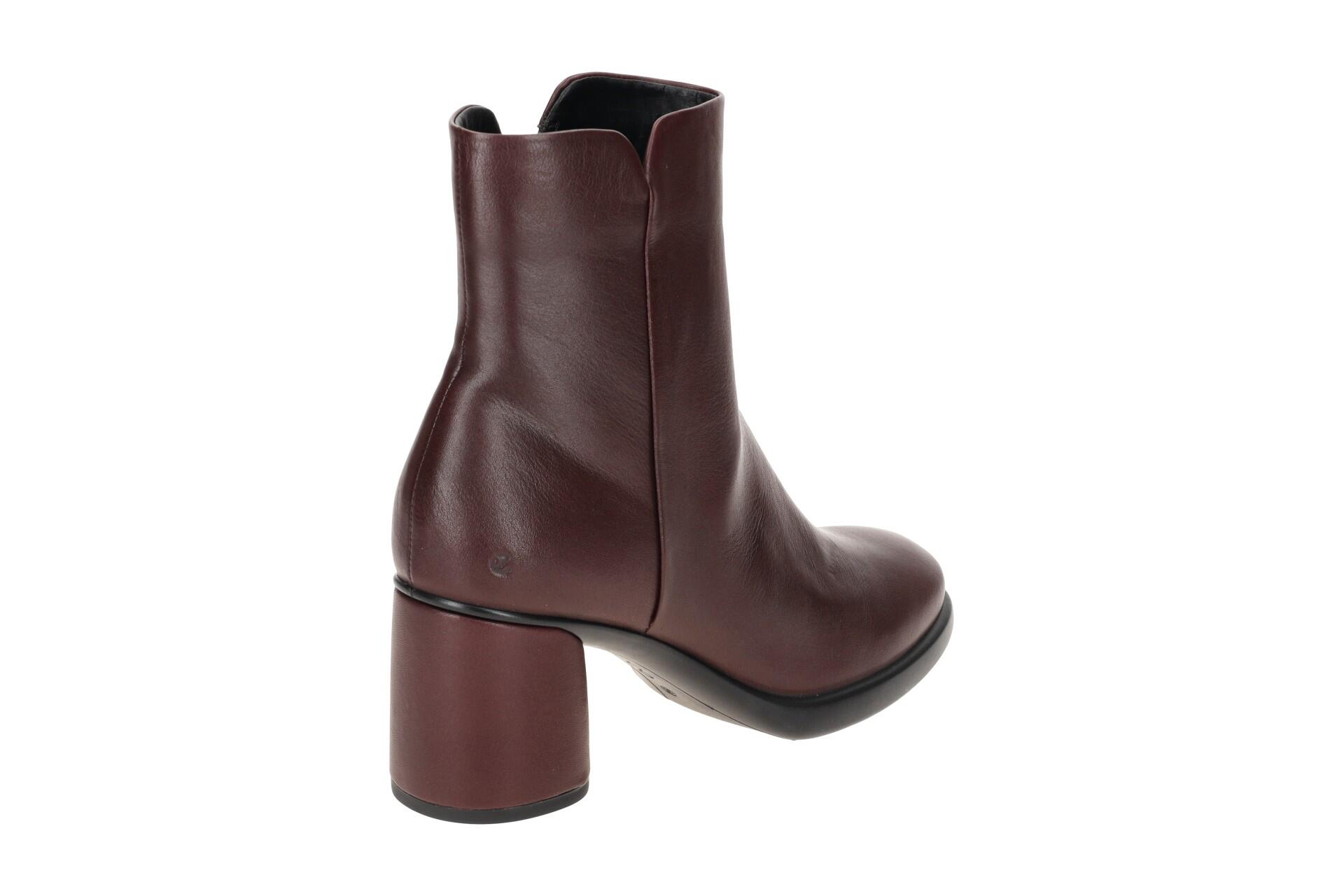Ecco Sculpted Stiefelette Ankle Boot rot 222613 4/7