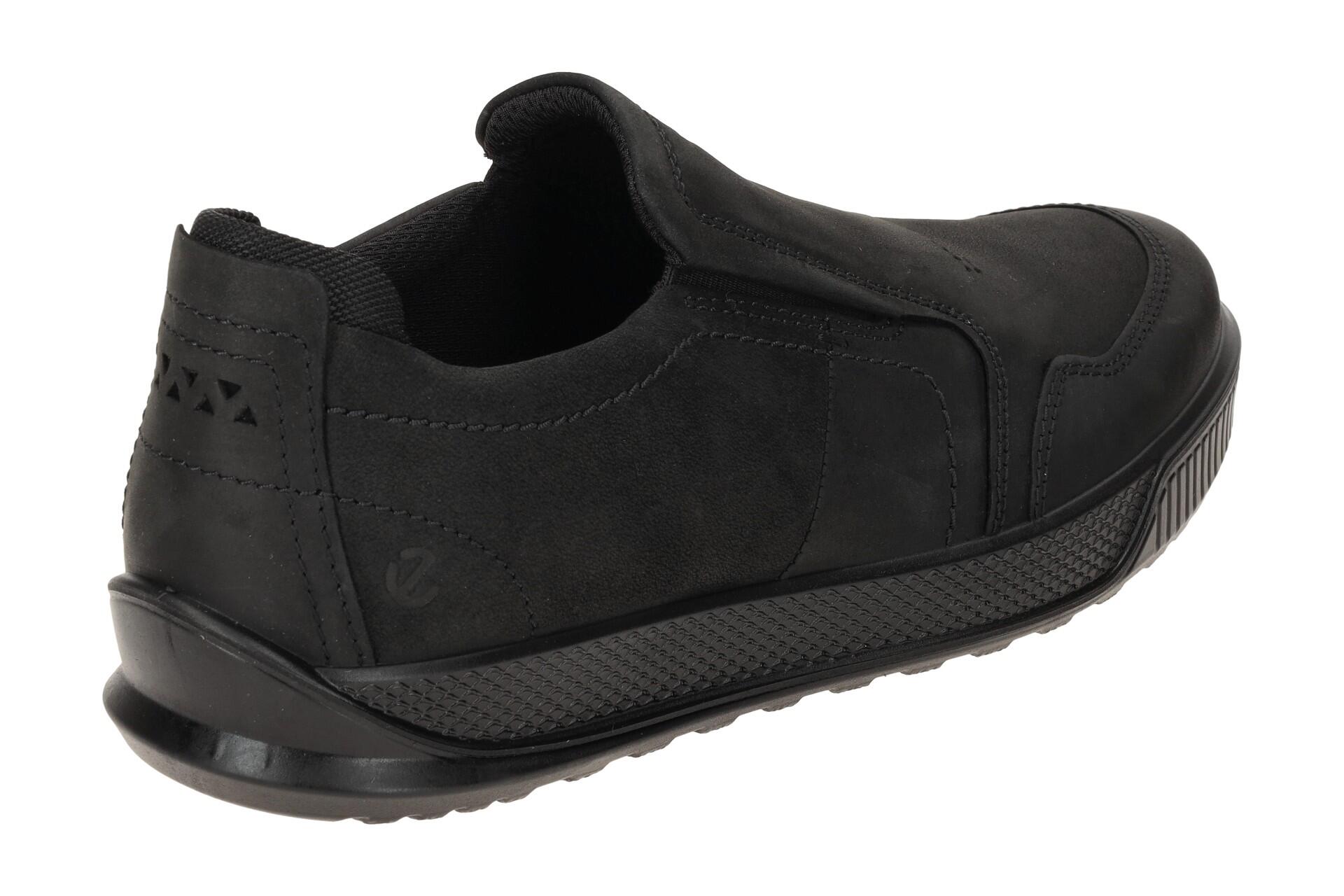 Ecco BYWAY Herrenschuhe - sportliche Slipper - Halbschuhe schwarz Elegant NEU 4/7