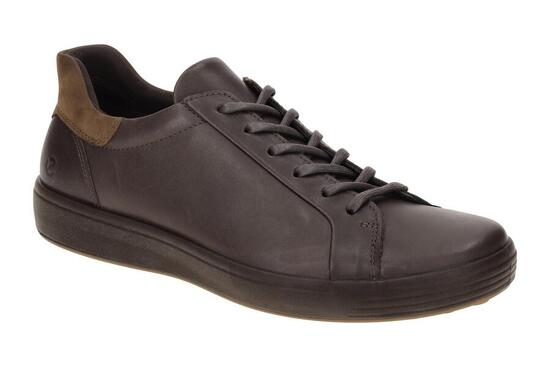 Ecco Soft 7 Schuhe braun Herren SLIP-ON Sneakers 470824