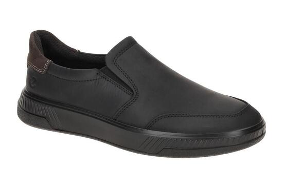Ecco Move Slipper schwarz Herren Schuhe Fettleder 551614