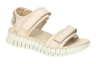 Ecco Gruuv Sandalen beige limestone Damen 213103