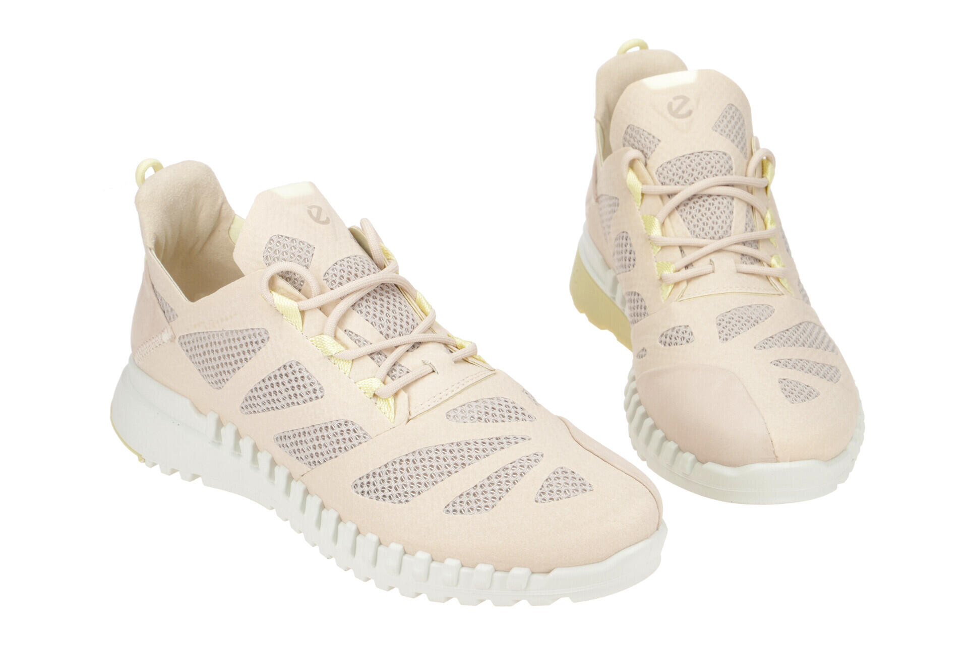 Ecco Zipflex Schuhe beige rose Damen Sneaker 803783 2/7