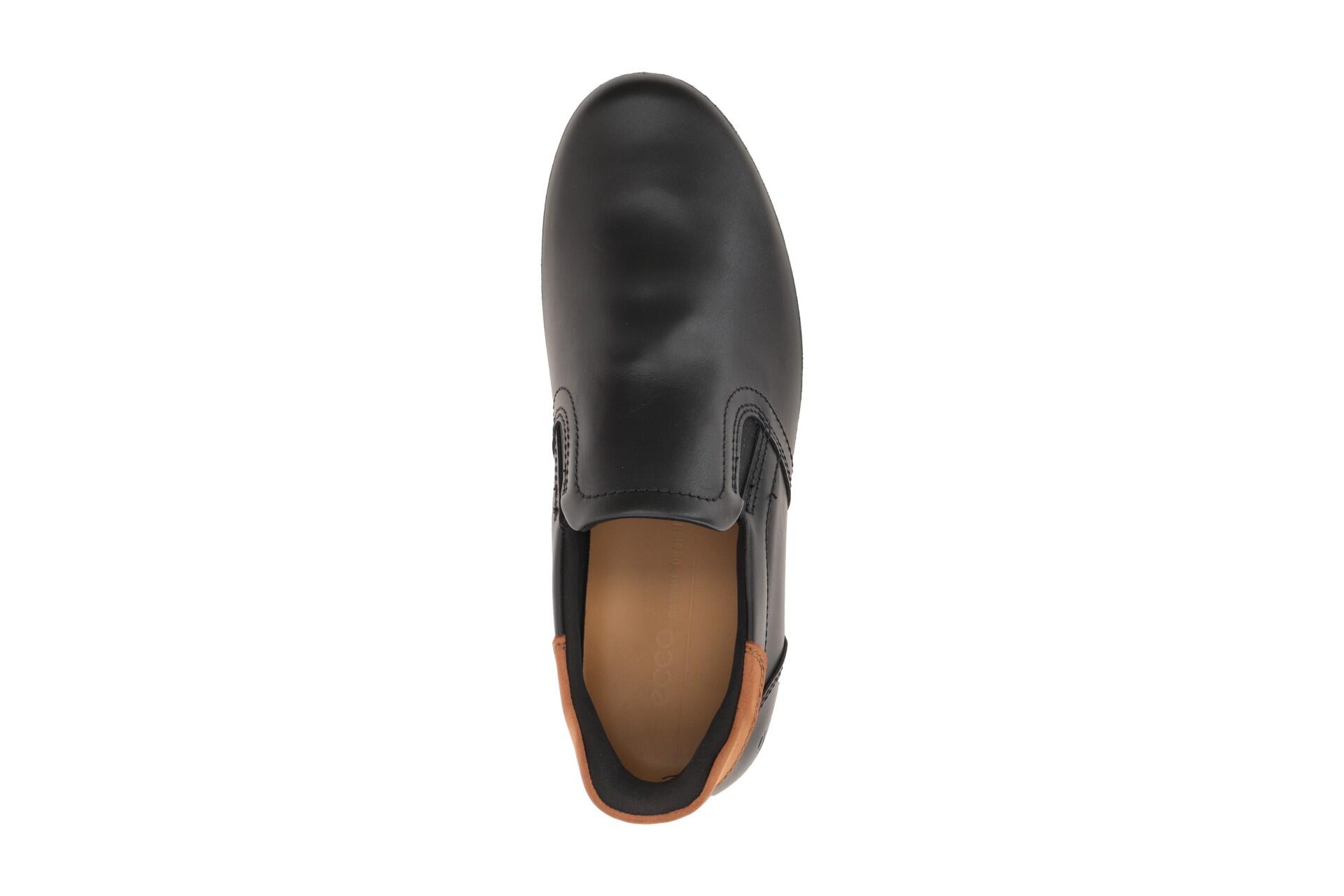 Ecco Soft 7 Slipper Schuhe schwarz braun Herren 470834 6/7