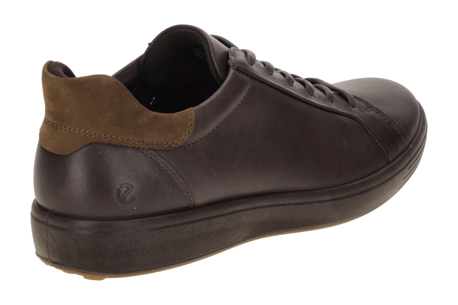 Ecco Soft 7 Schuhe braun Herren SLIP-ON Sneakers 470824 4/7