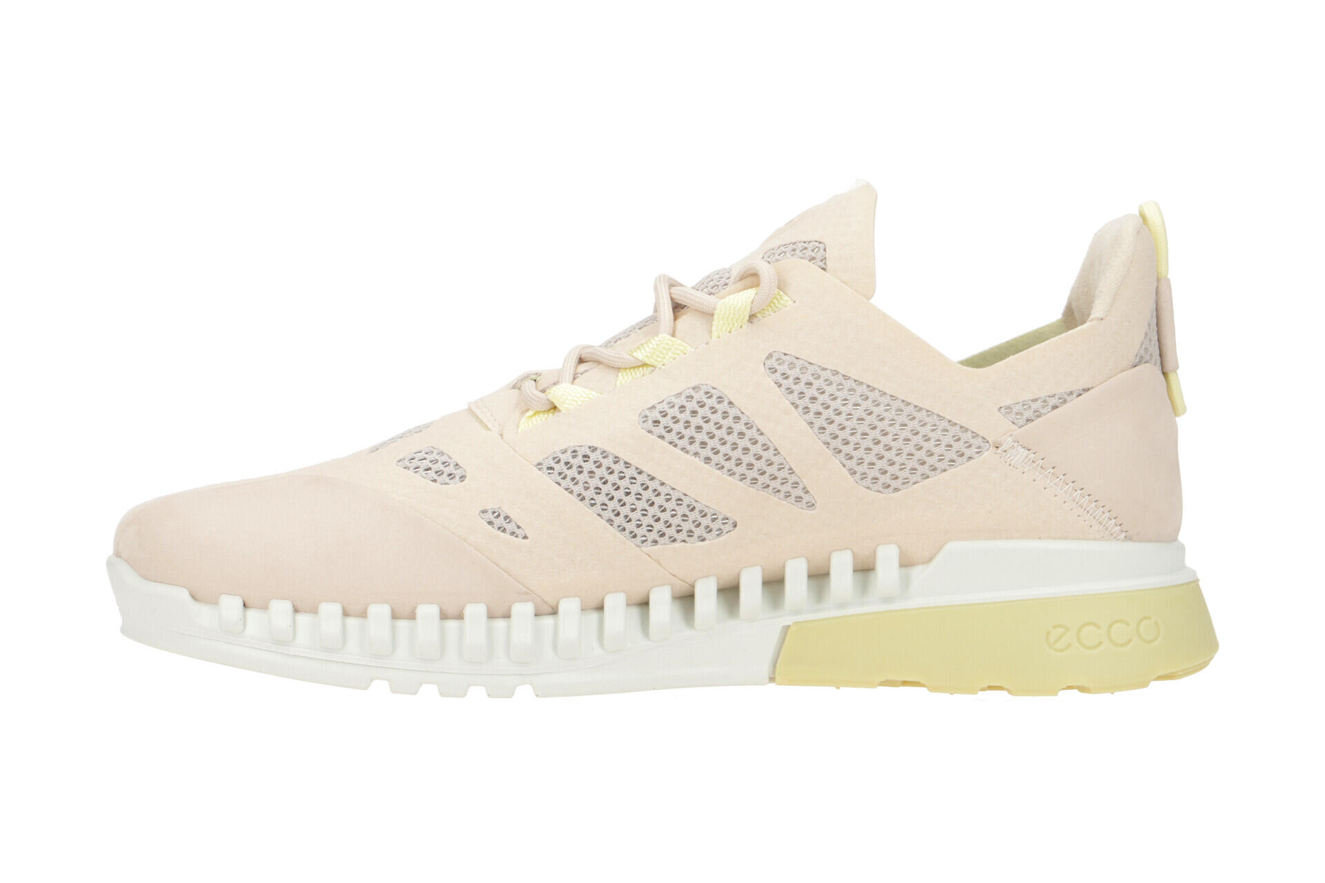 Ecco Zipflex Schuhe beige rose Damen Sneaker 803783 5/7