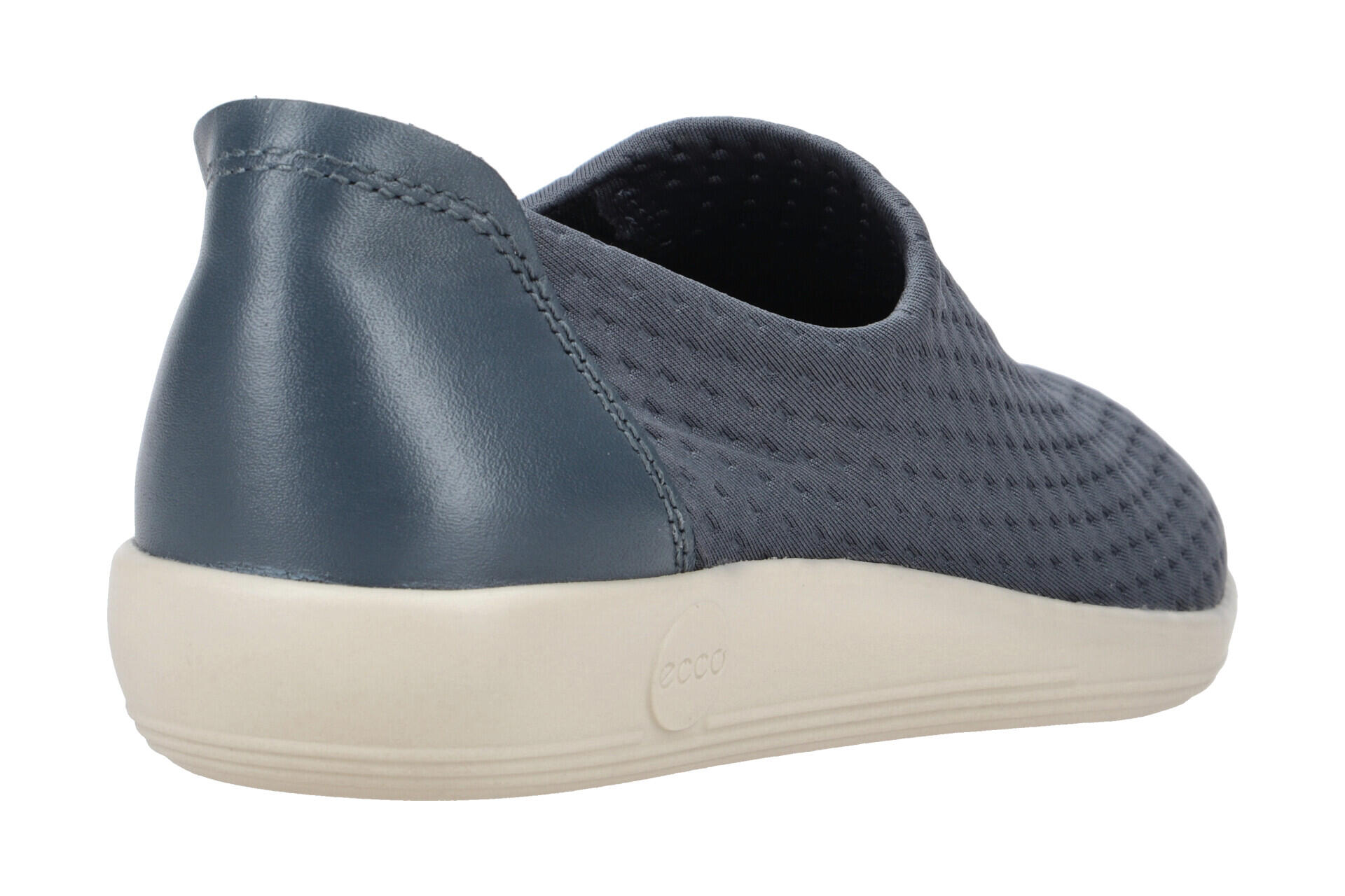 Ecco Soft 2 Slipper Schuhe blau Damen 206573 6/7