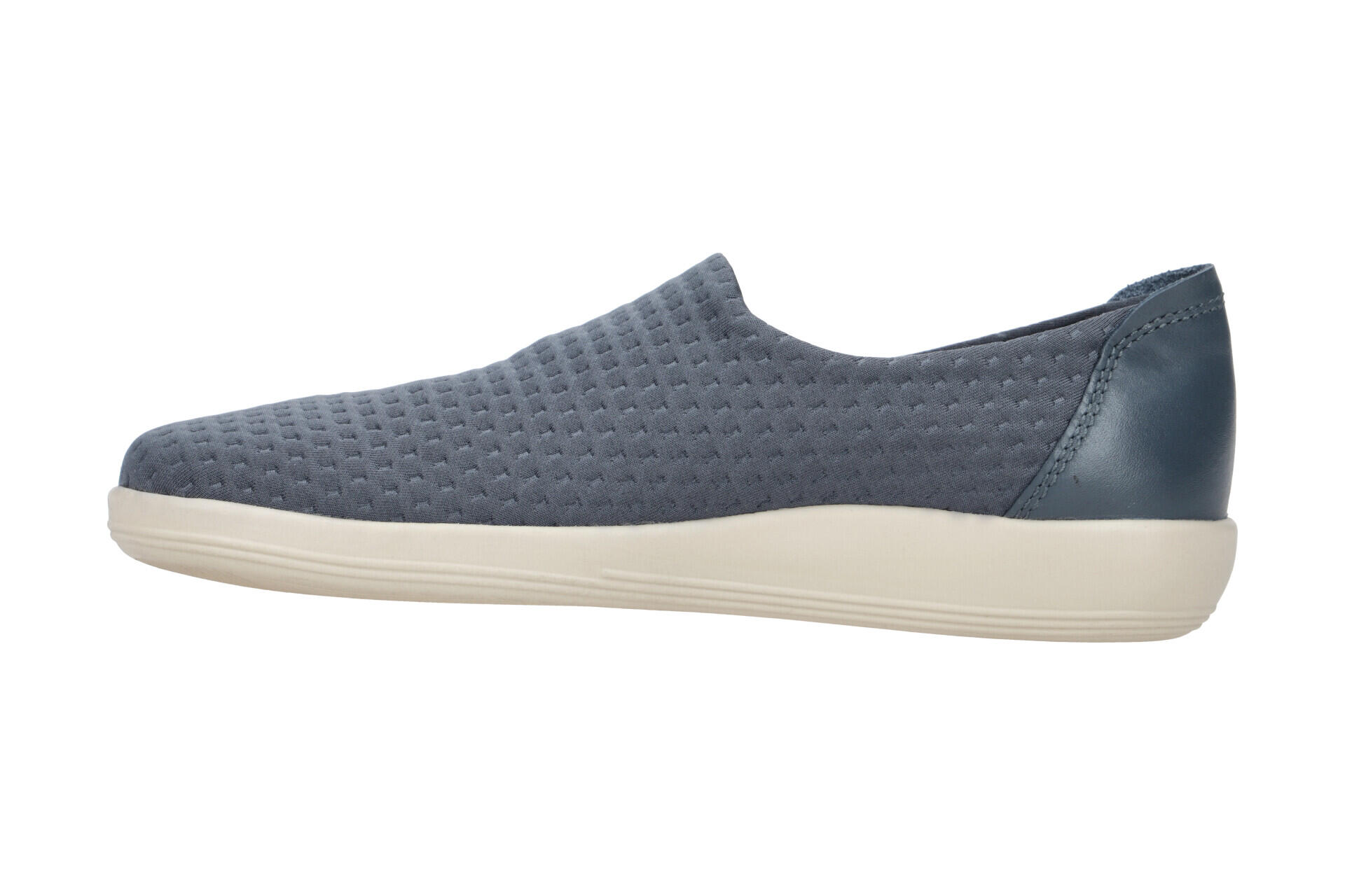 Ecco Soft 2 Slipper Schuhe blau Damen 206573 5/7