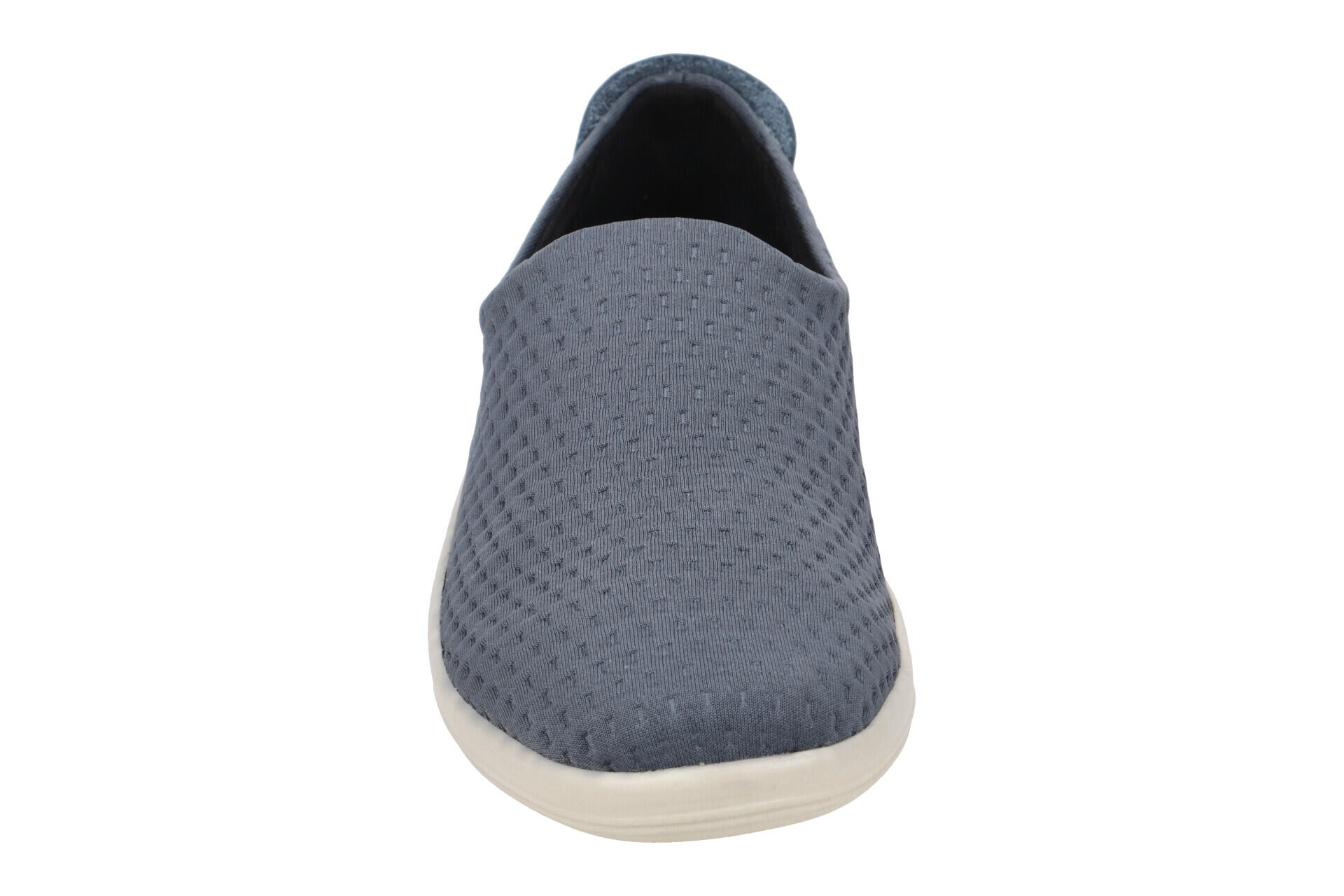 Ecco Soft 2 Slipper Schuhe blau Damen 206573 4/7