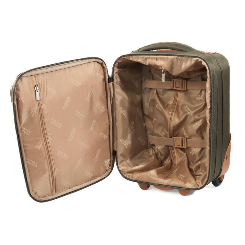 Troler Atena Textil Verde 40X30x20 cm