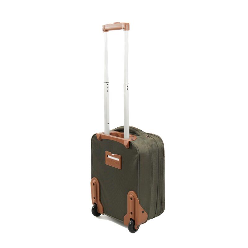 Troler Atena Textil Verde 40X30x20 cm