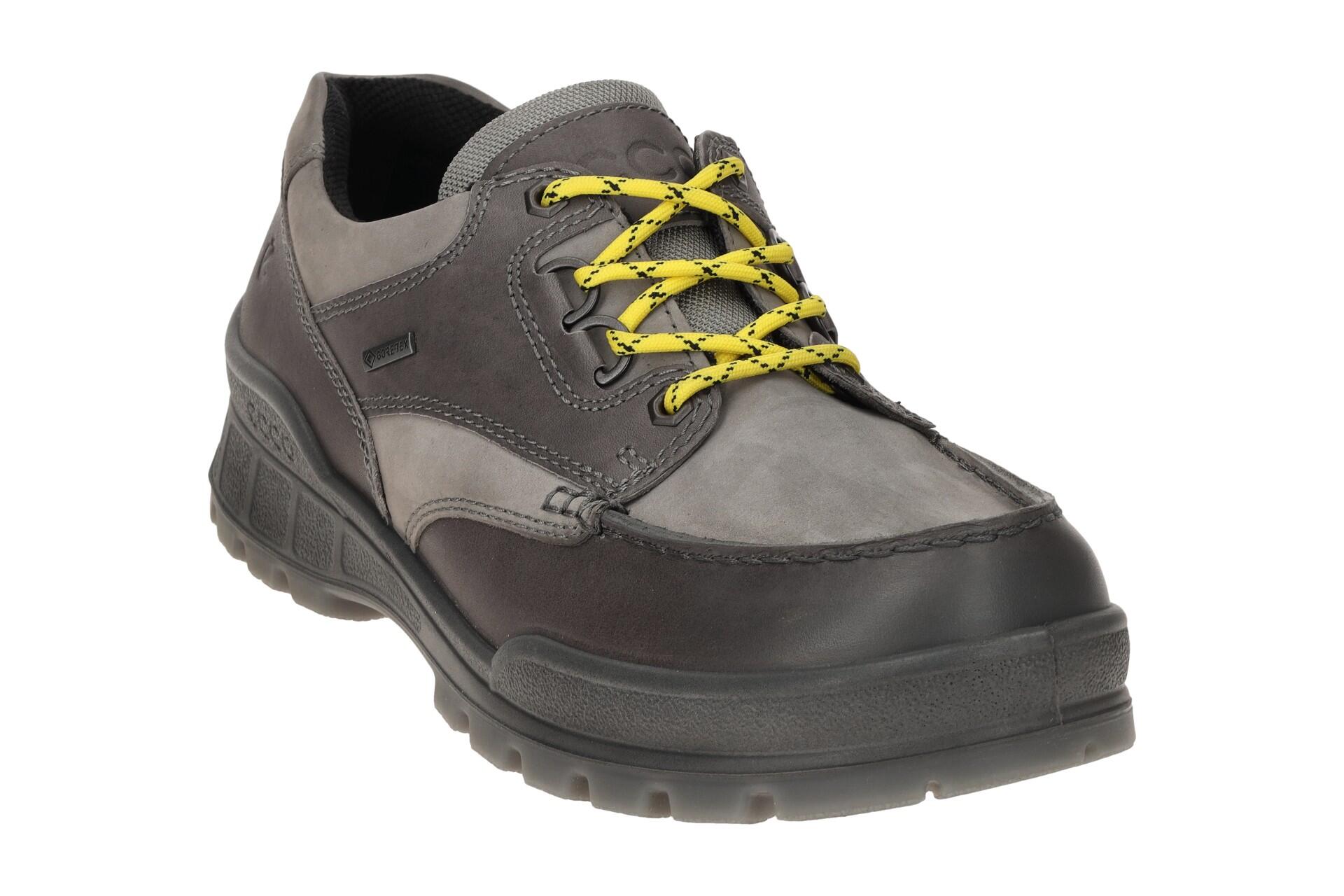 Ecco Track Schuhe grau steel GORE-TEX 3/7