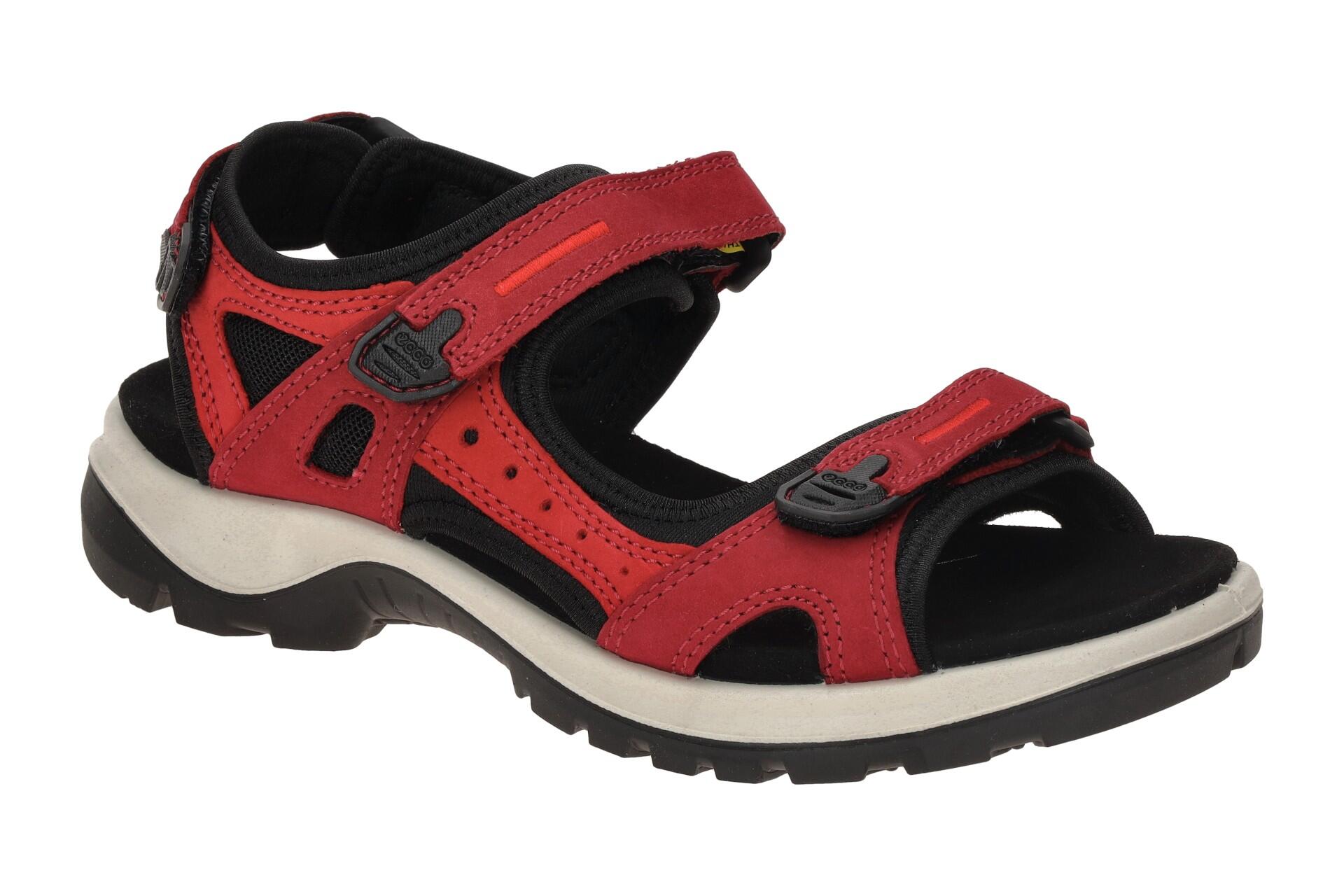 Ecco Offroad Damen Sandale rot brick 069563 1/7