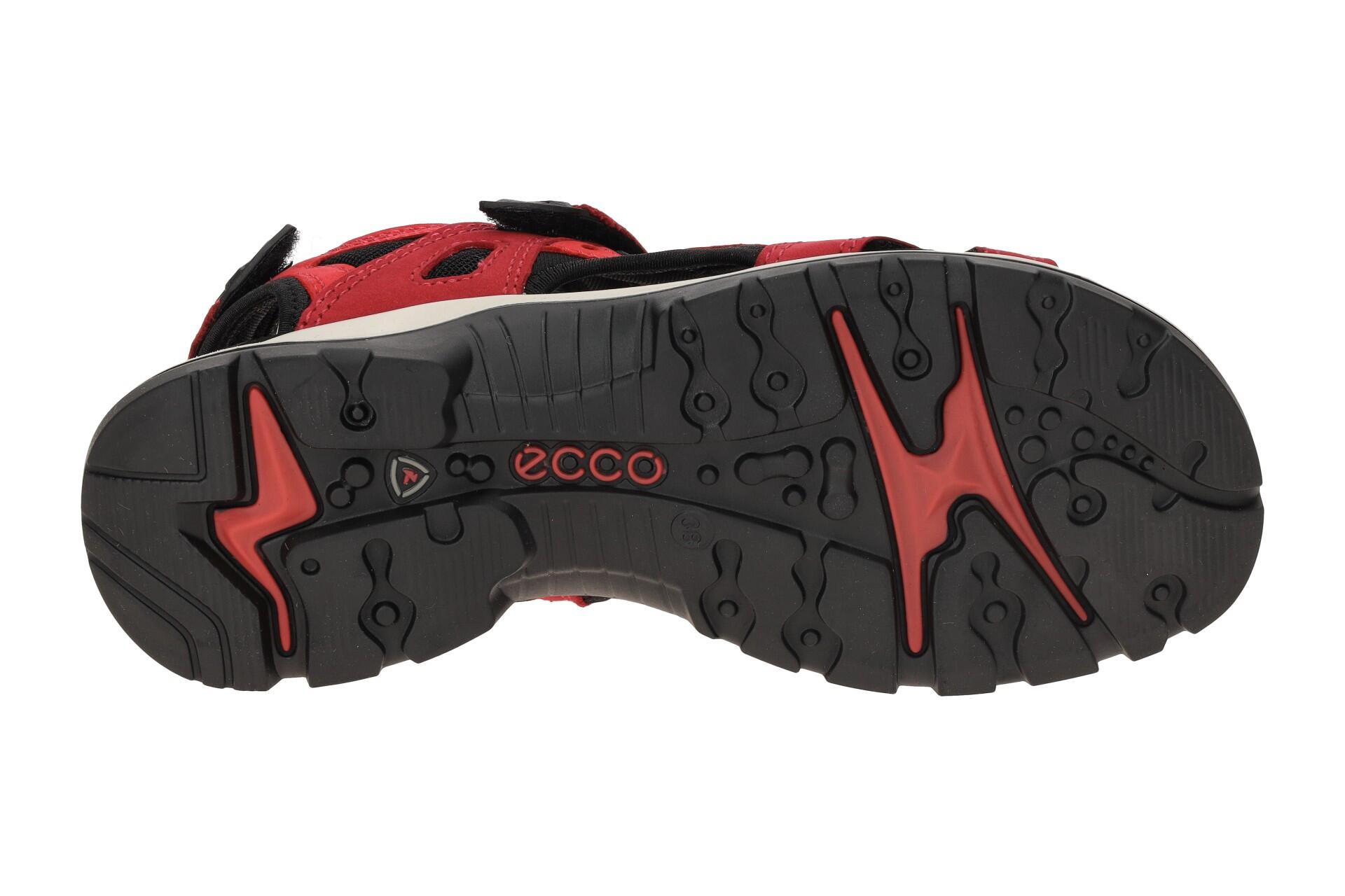 Ecco Offroad Damen Sandale rot brick 069563 7/7