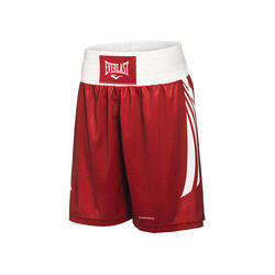 Everlast Shorts de Boxe Amateur | Rouge | XL