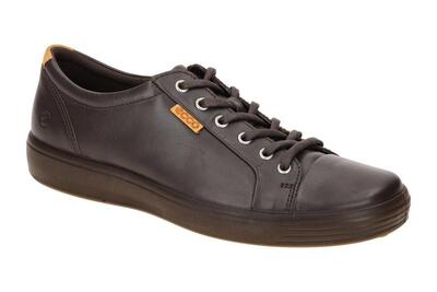 Ecco Soft 7 Schuhe dunkelbraun mocha Herren Sneaker