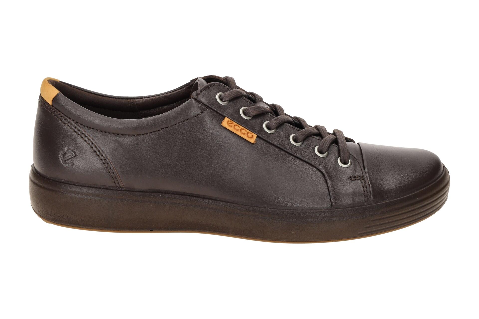 Ecco Soft 7 Schuhe dunkelbraun mocha Herren Sneaker 2/7