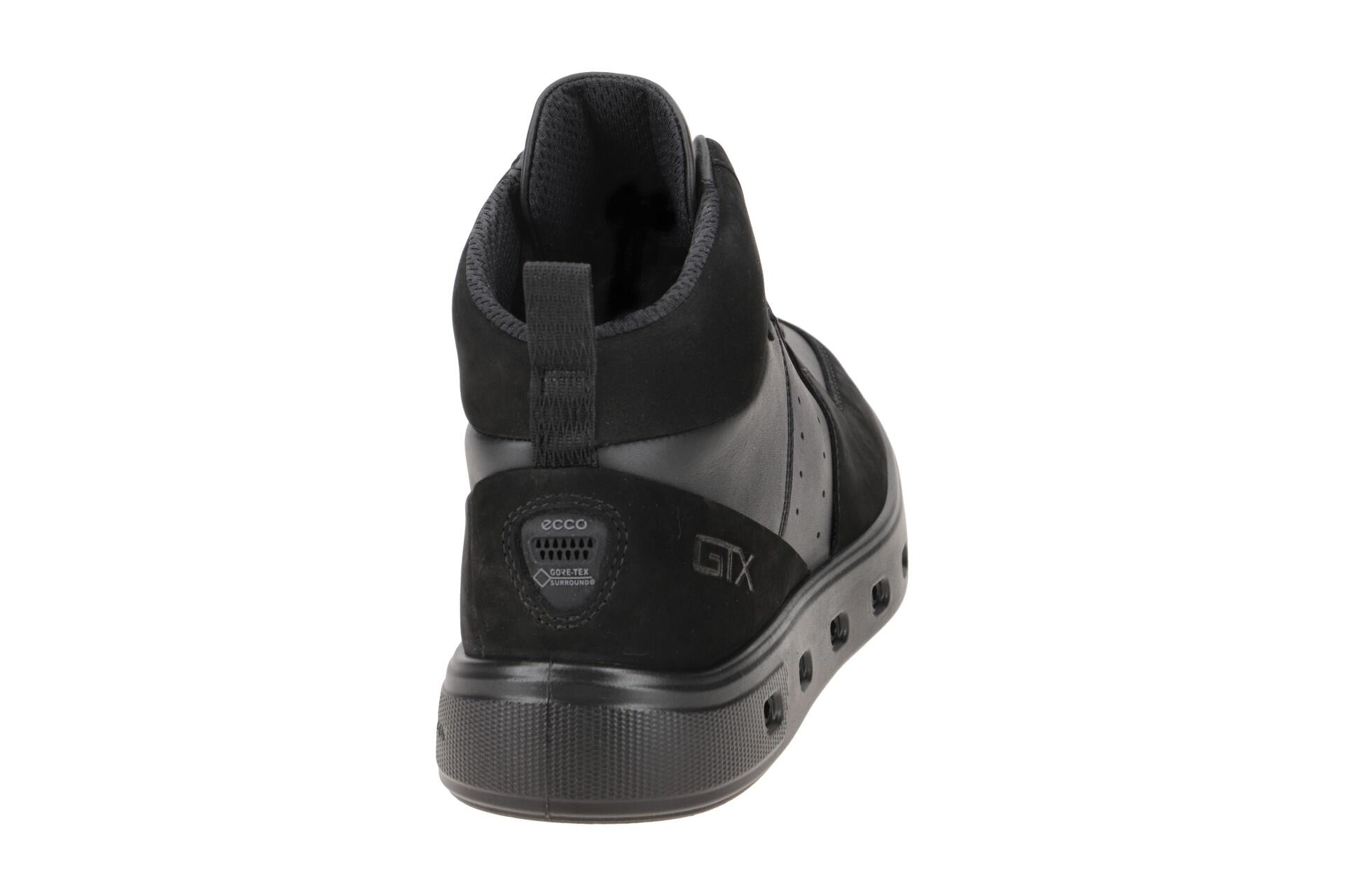 ecco Street 720 Mid Sneaker schwarz GORE-TEX Surround 6/7