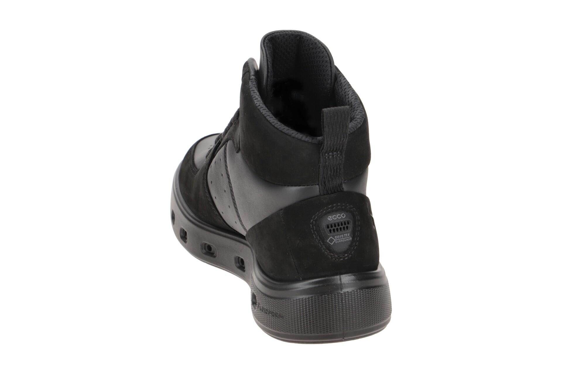 ecco Street 720 Mid Sneaker schwarz GORE-TEX Surround 5/7