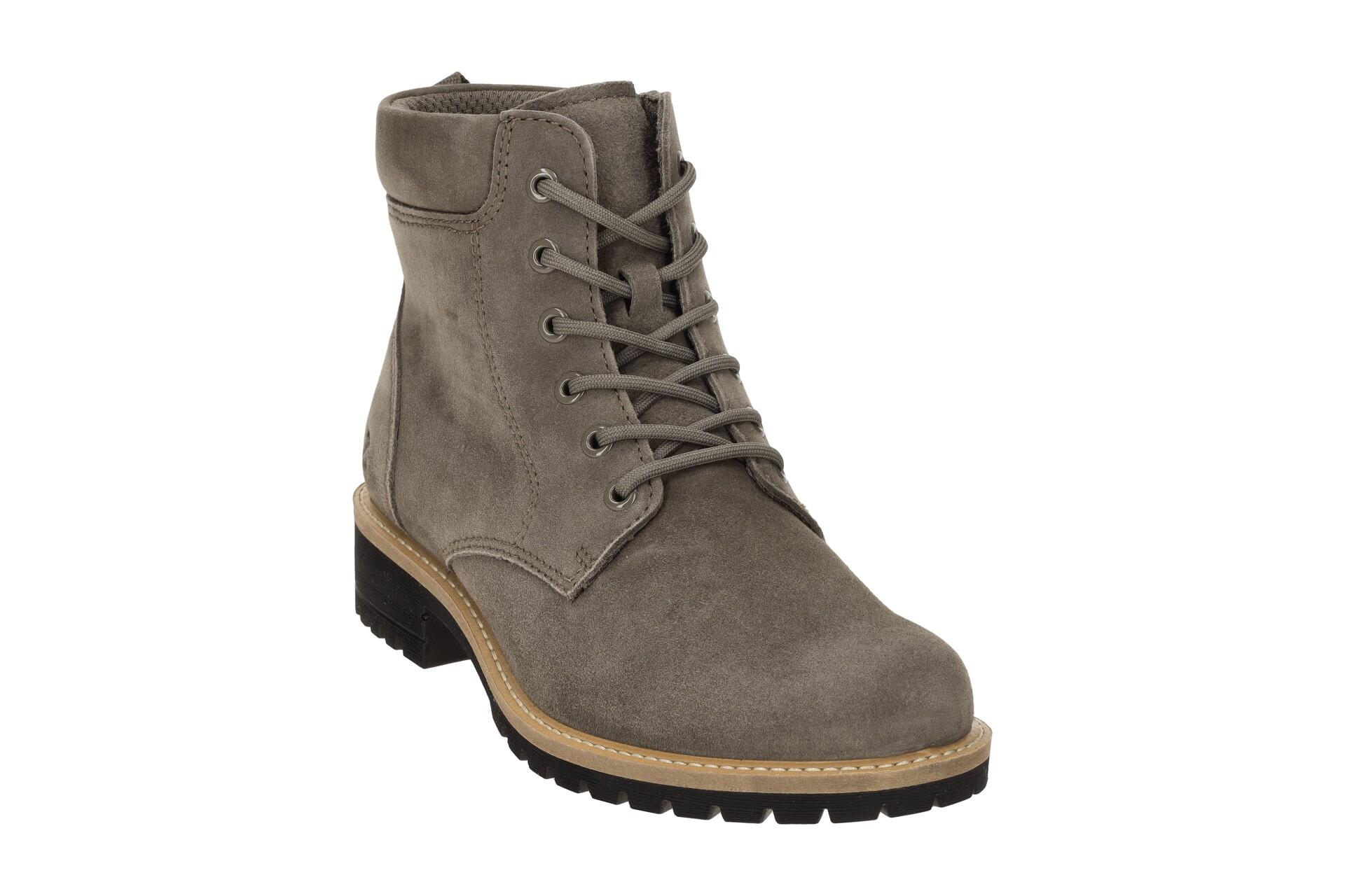 ecco Elaina Boots Stiefelette grau Velour 202213 3/7