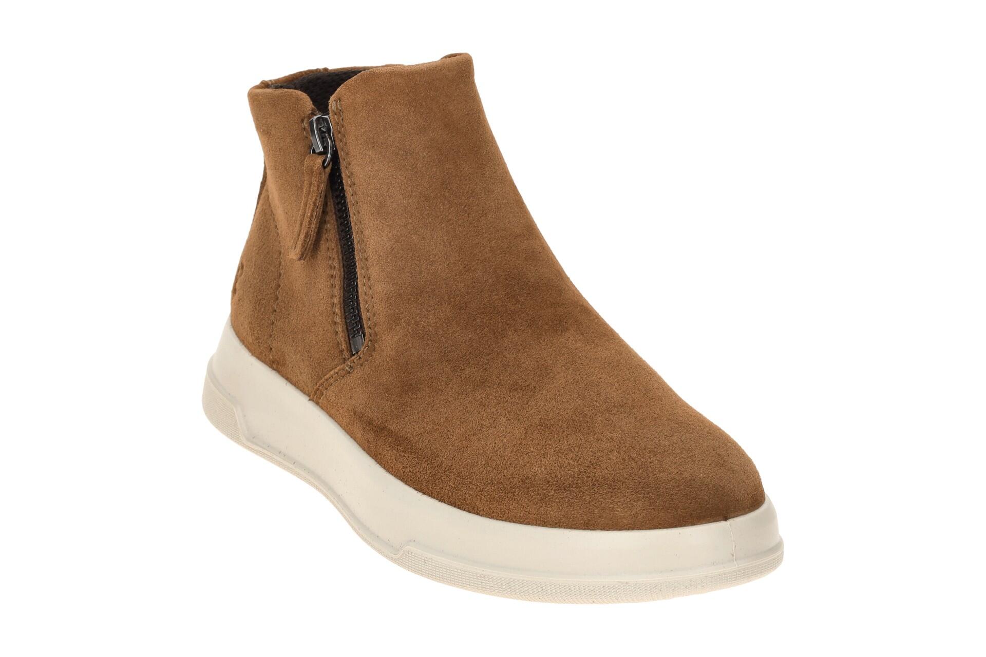 Ecco Move Stiefelette braun camel Damen Zip 223823 3/7