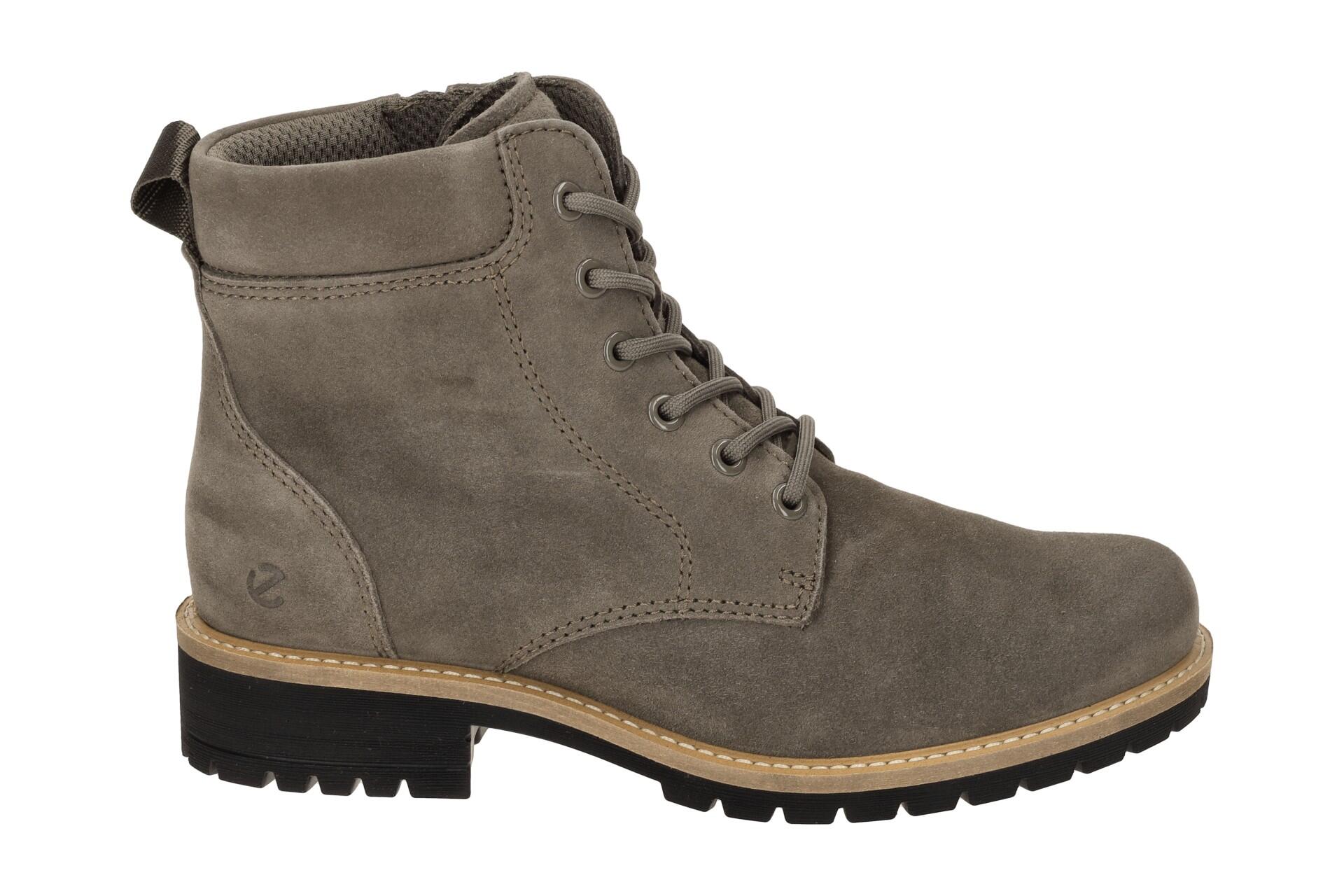 ecco Elaina Boots Stiefelette grau Velour 202213 2/7