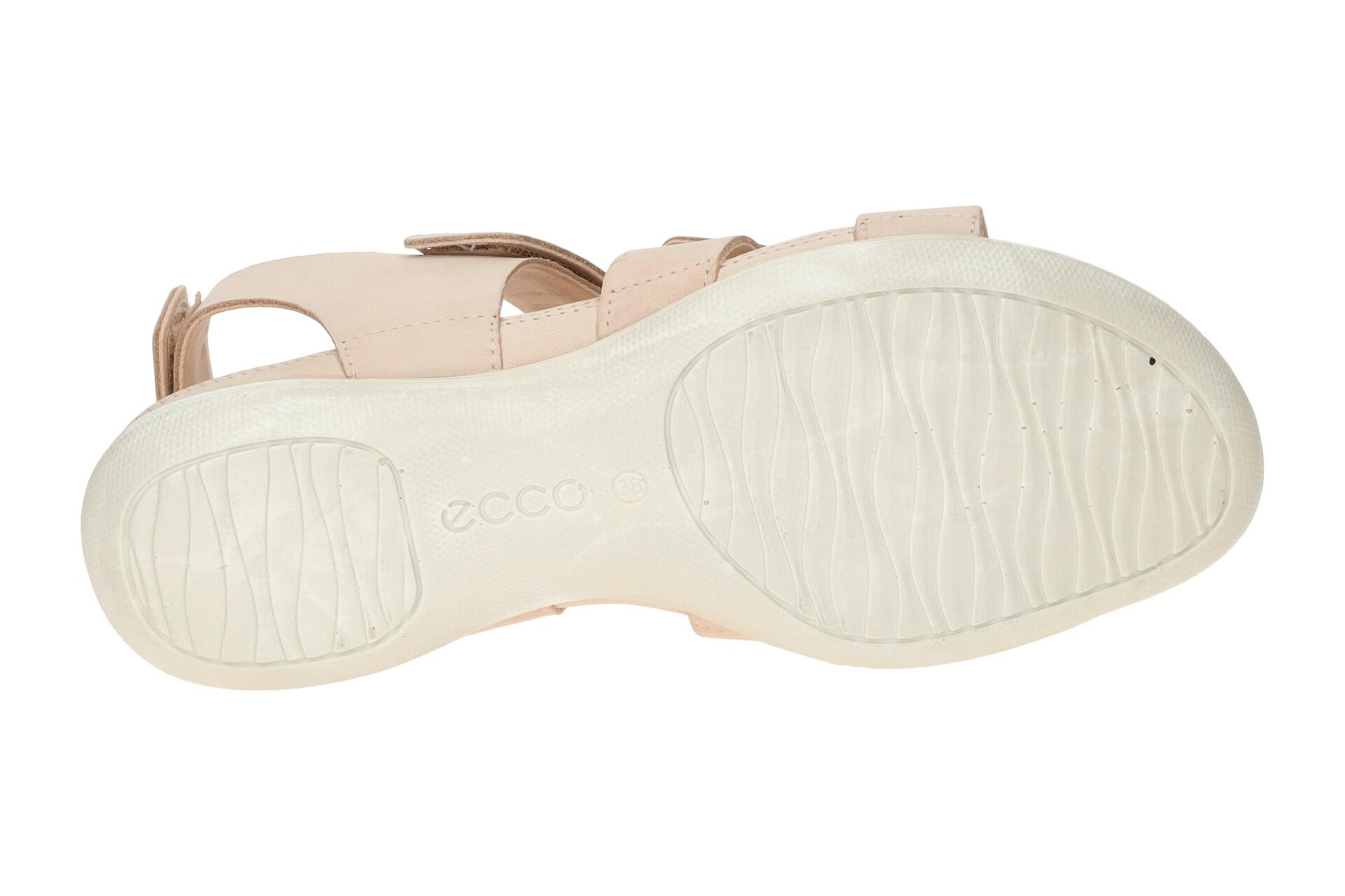 ecco Flash Damen Klett Sandale rosa Nubuck 6/7