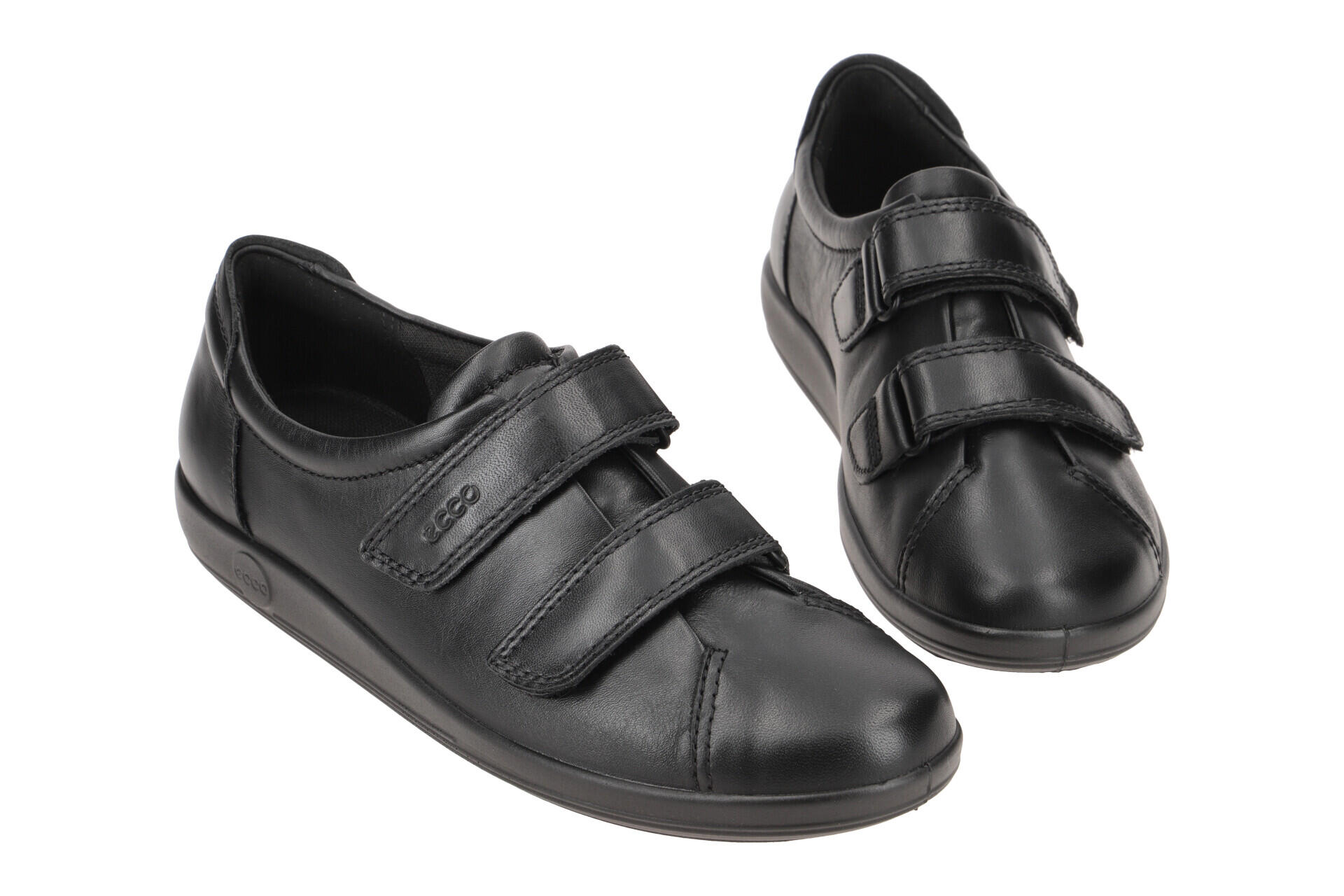 Ecco Soft 2 Schuhe schwarz Klett 206513 2/7