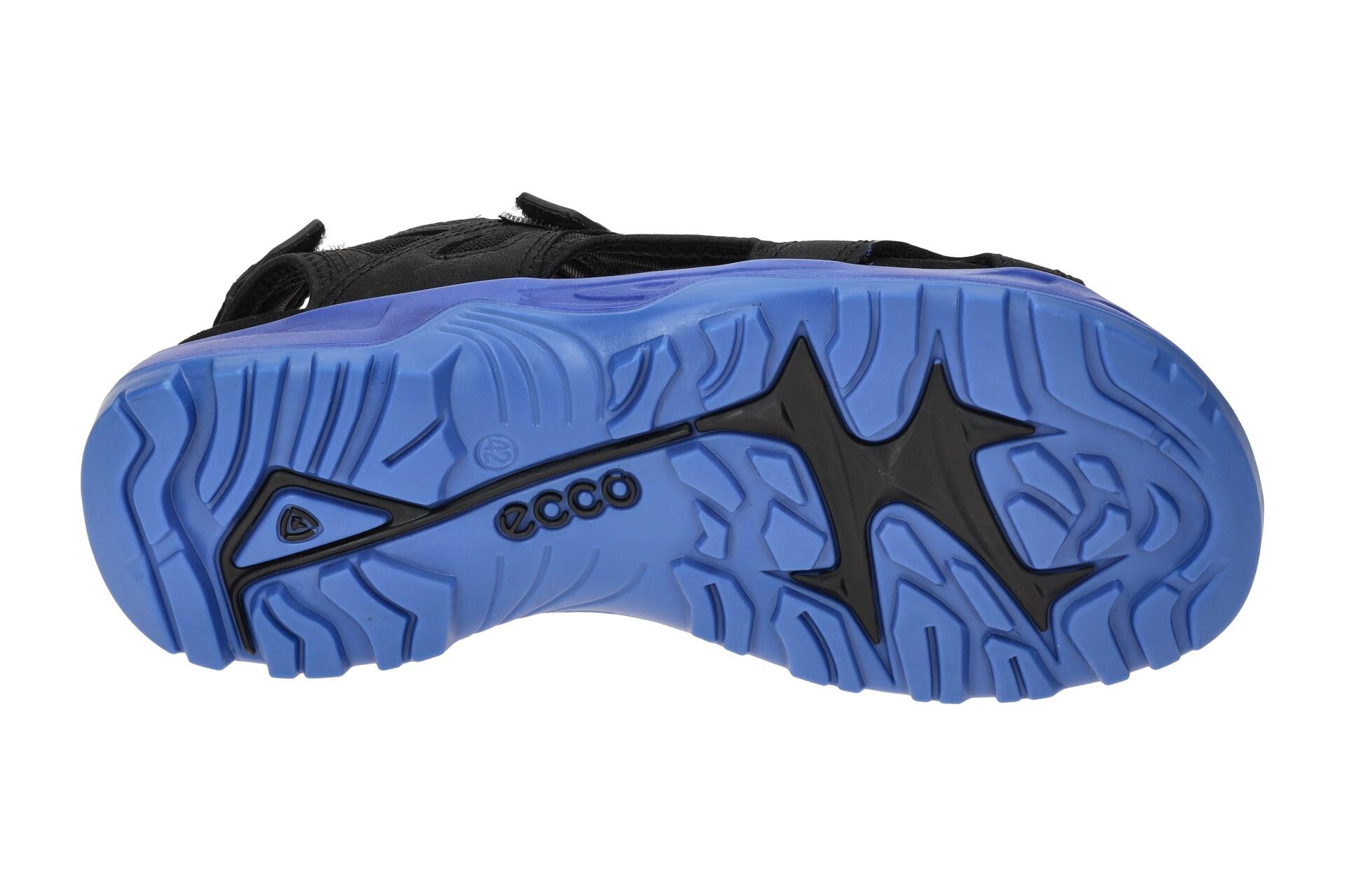 Ecco Offroad Herren Sandale schwarz blau 069564 7/7