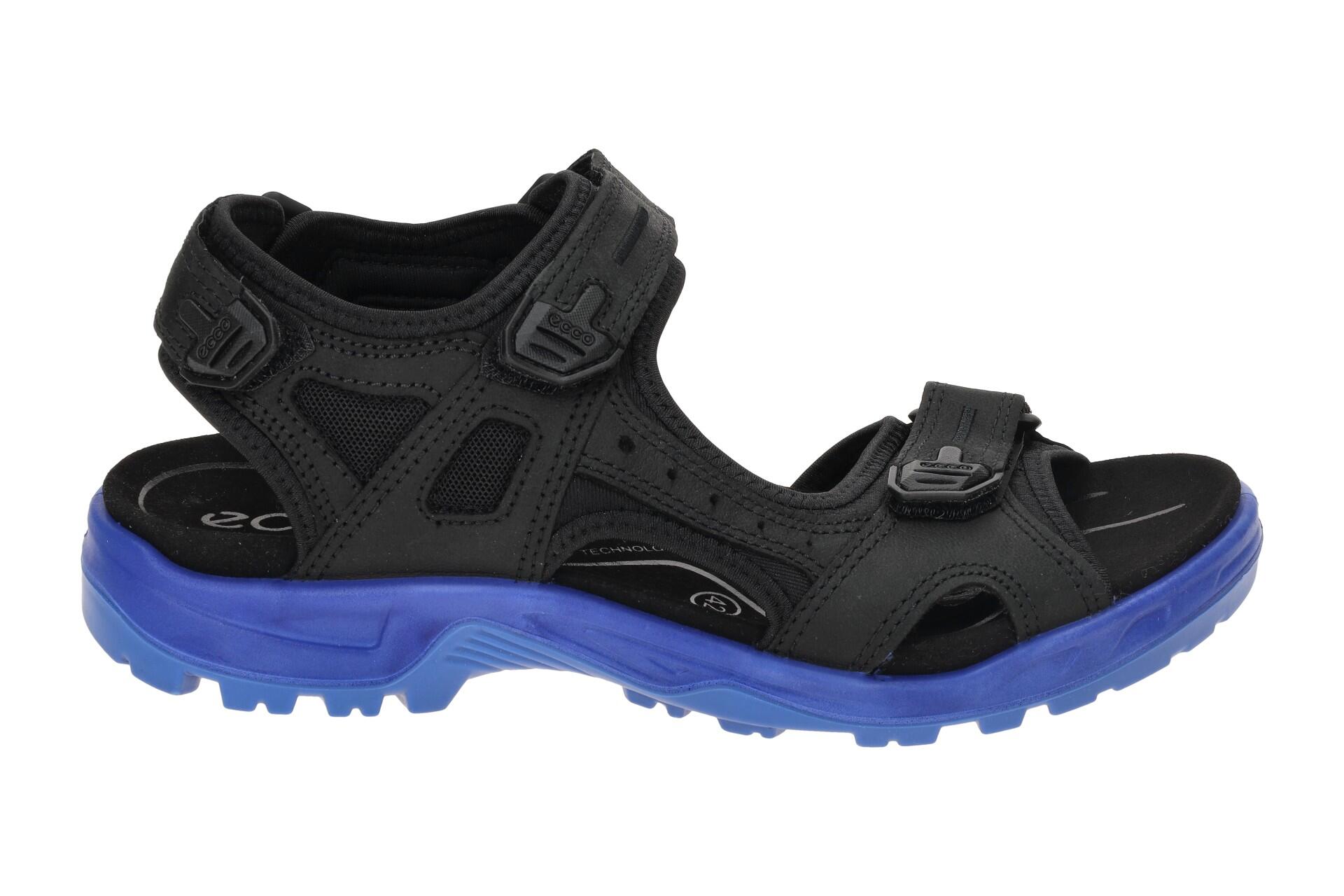 Ecco Offroad Herren Sandale schwarz blau 069564 2/7