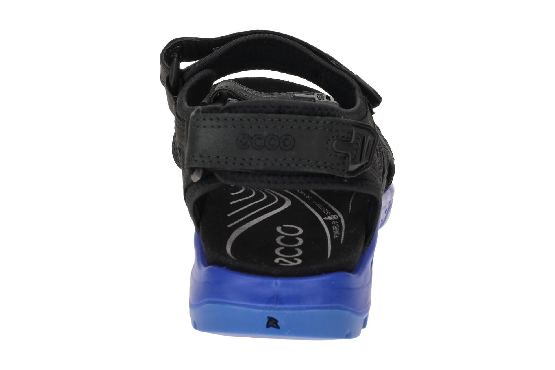Ecco Offroad Herren Sandale schwarz blau 069564 5/7