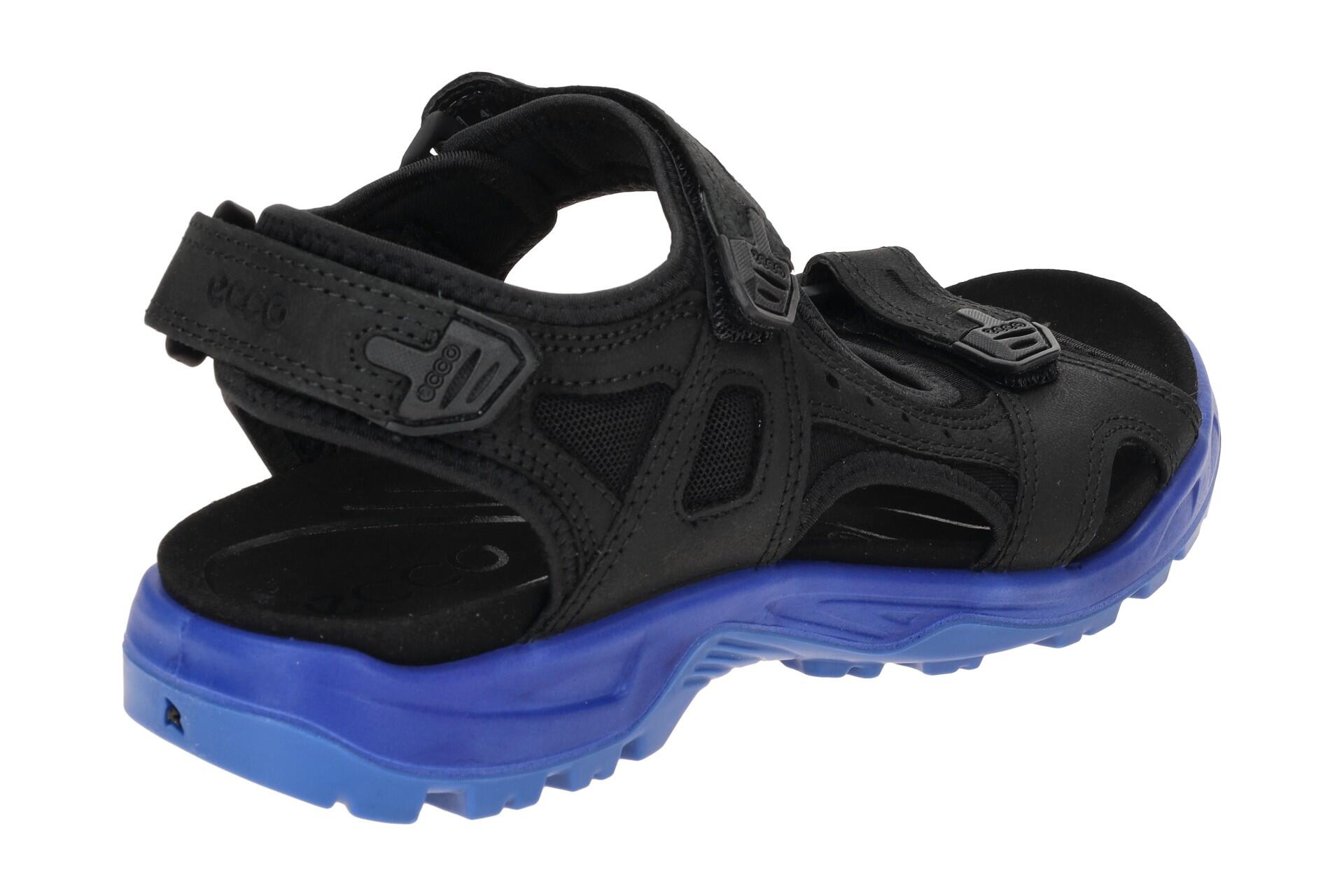 Ecco Offroad Herren Sandale schwarz blau 069564 4/7
