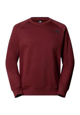 The north face raglan box nse crew trui rood