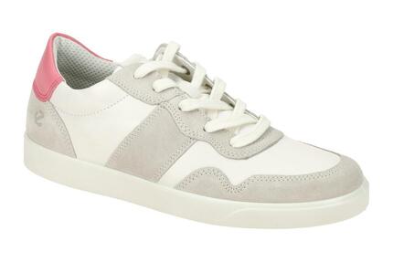 ecco Street Lite Schuhe Sneaker weiß Nubuck 212873