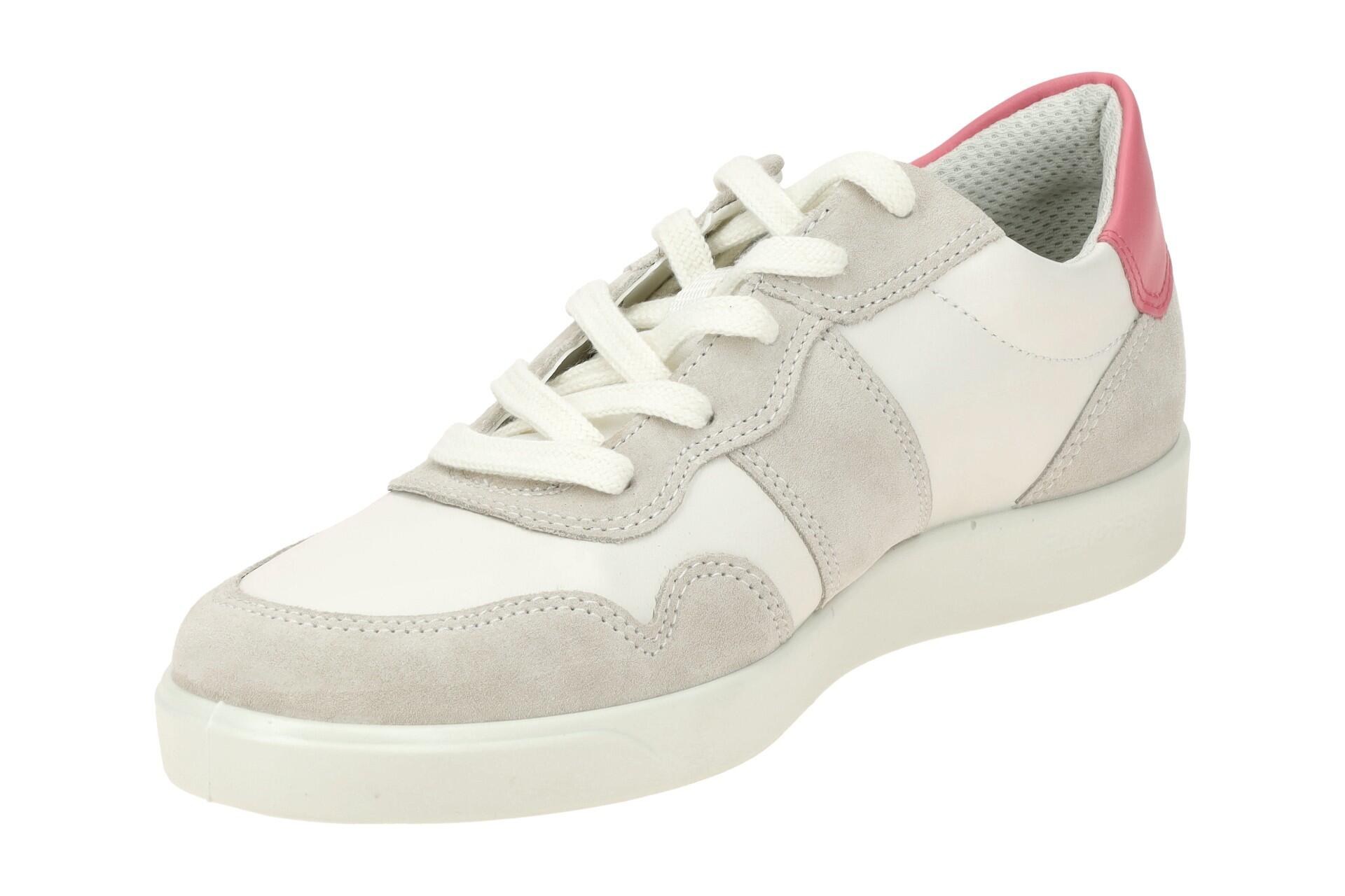 ecco Street Lite Schuhe Sneaker weiß Nubuck 212873 3/7