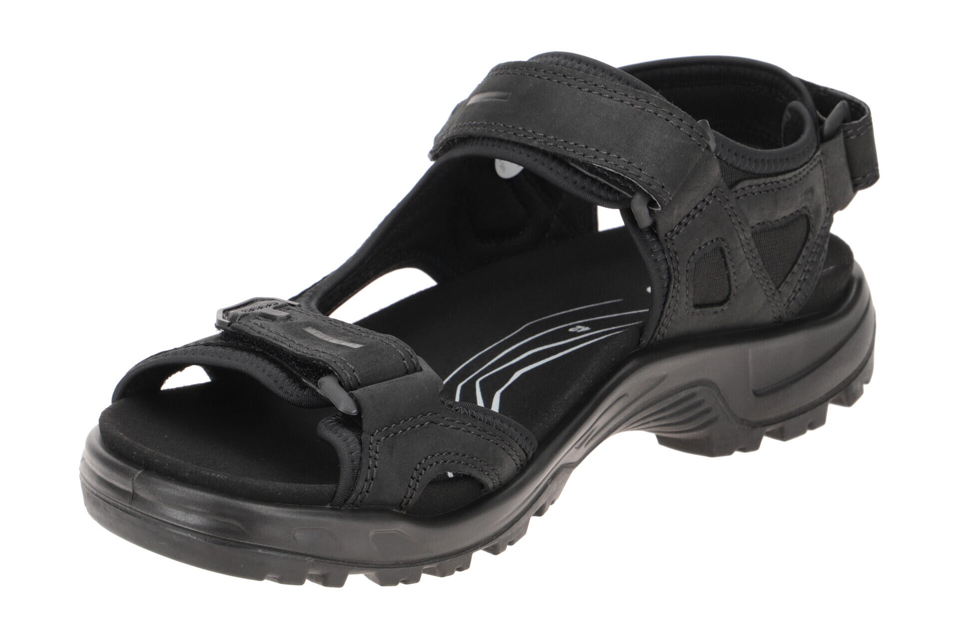 Ecco Offroad Plus Herren Sandale schwarz 822184 3/7