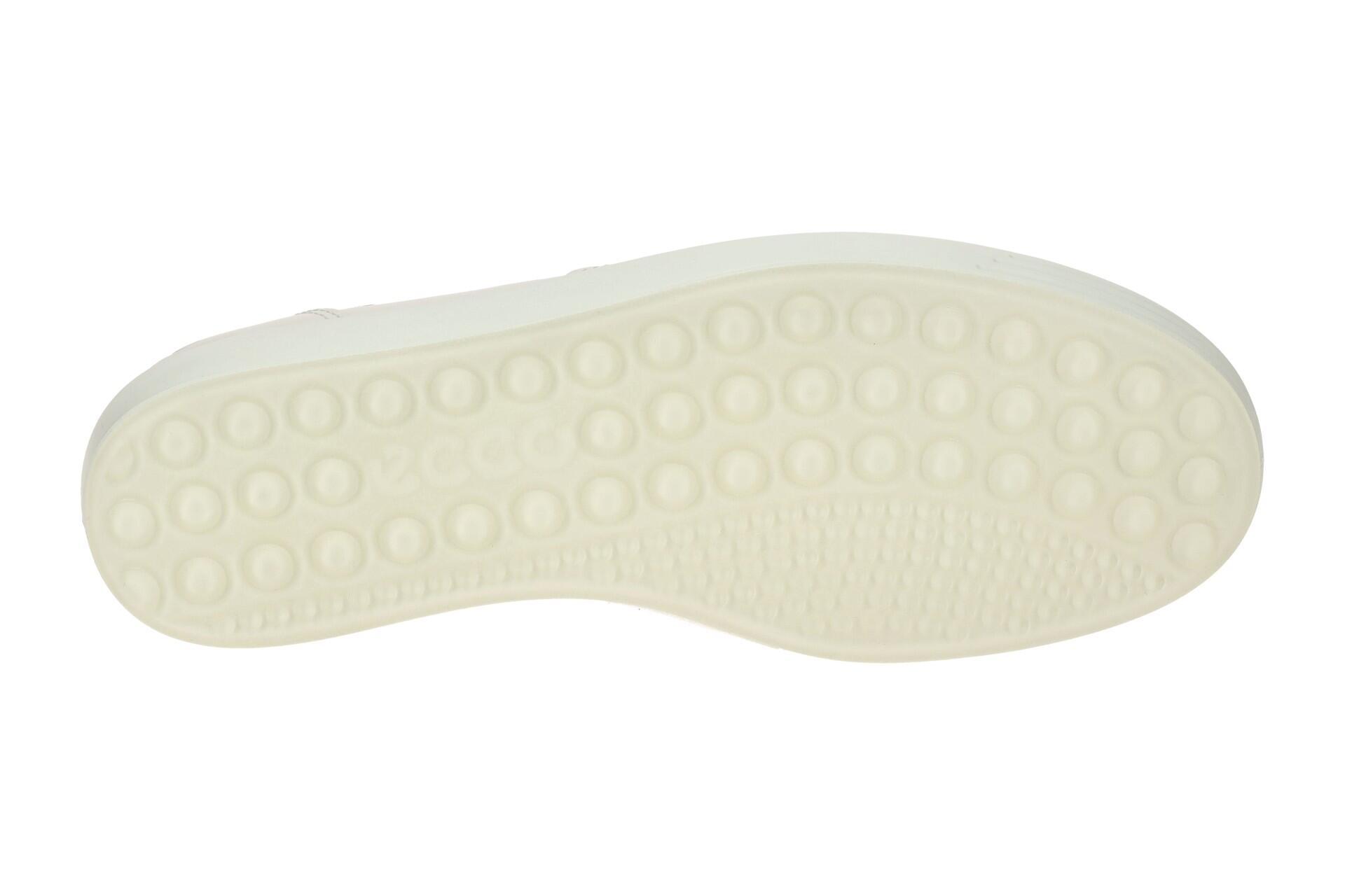 Ecco Soft 7 Slipper Schuhe weiß offwhite Damen 470853 7/7