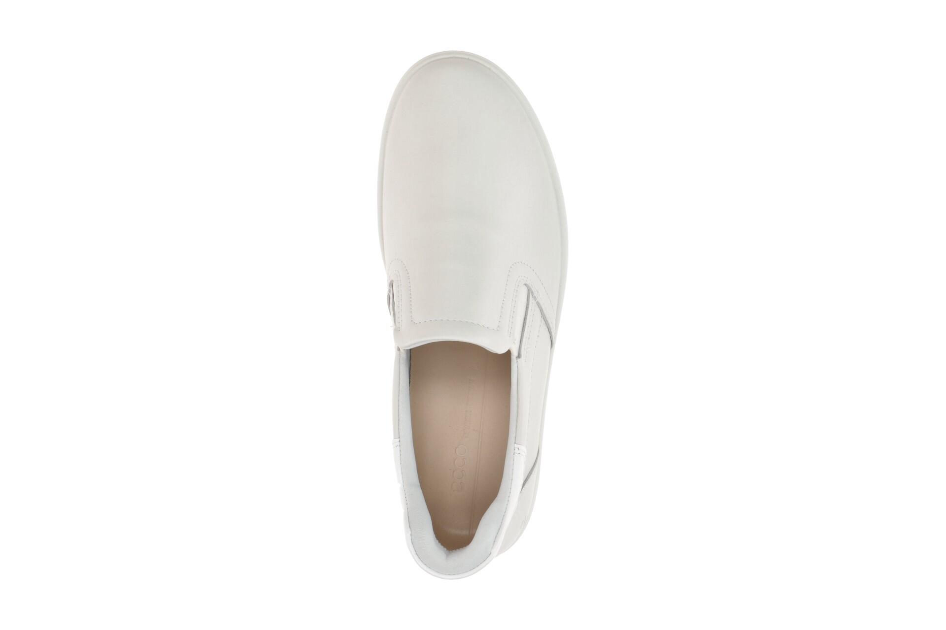 Ecco Soft 7 Slipper Schuhe weiß offwhite Damen 470853 6/7