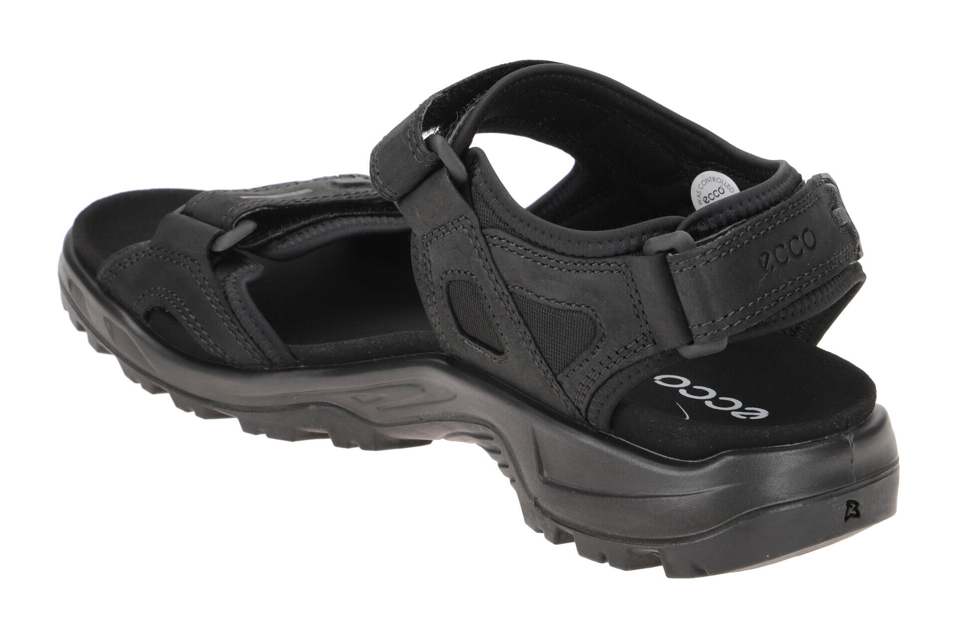 Ecco Offroad Plus Herren Sandale schwarz 822184 4/7