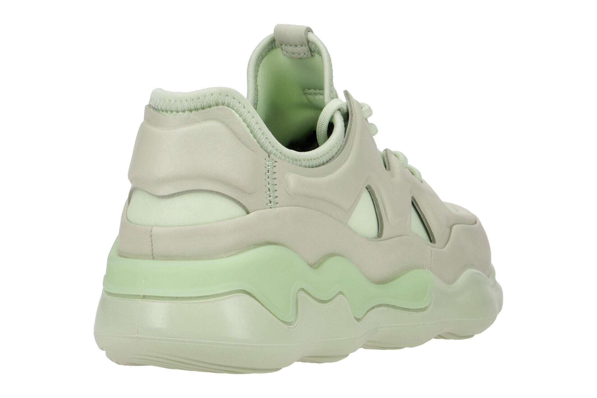Ecco Elo Schuhe Damen Sneaker grün 810833 6/7