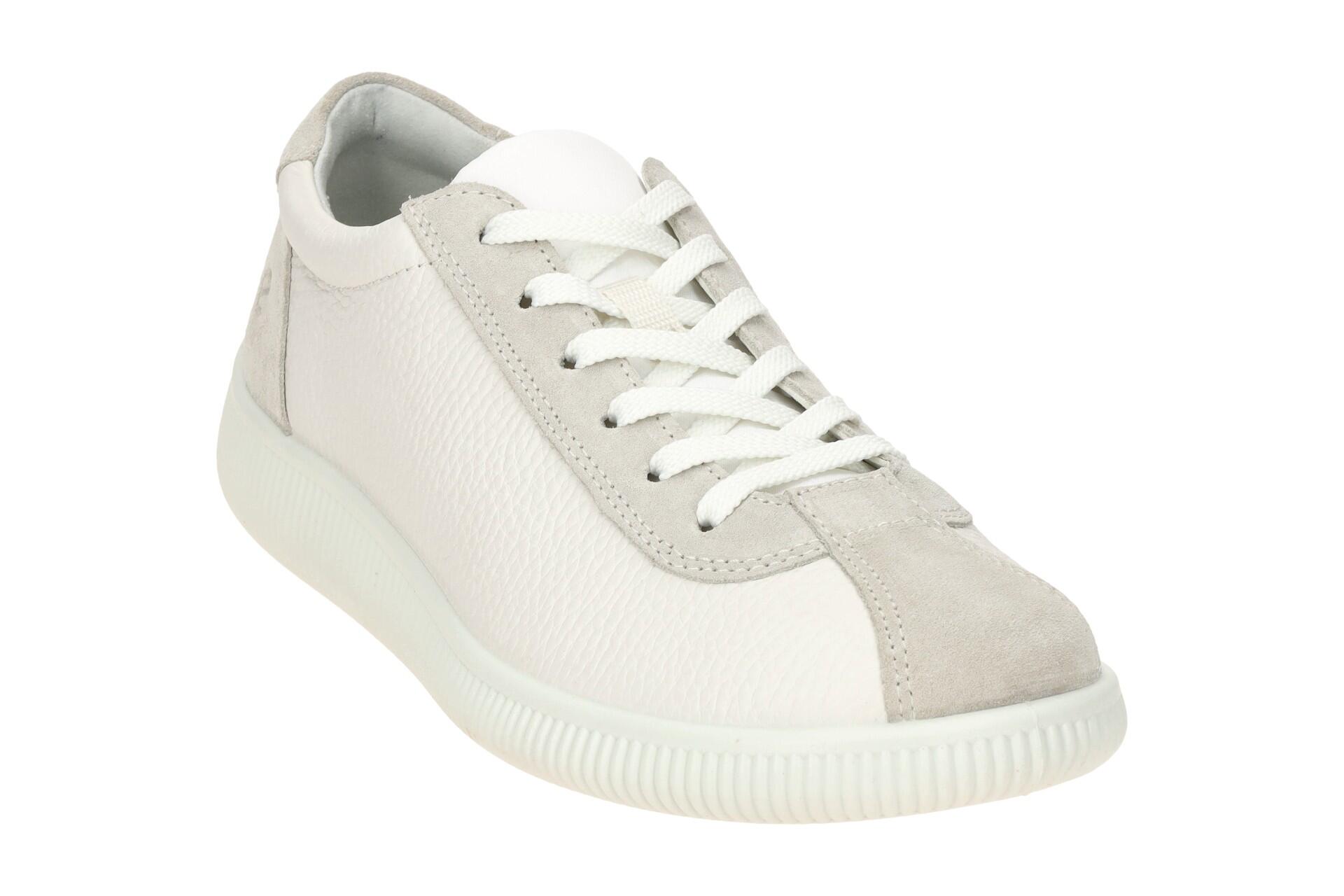Ecco Soft Zero Schuhe weiß Damen Sneakers 220253 3/7
