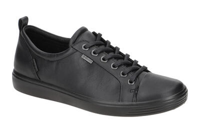 Ecco Soft 7 Schuhe schwarz Damen Sneaker GORE-TEX 440303