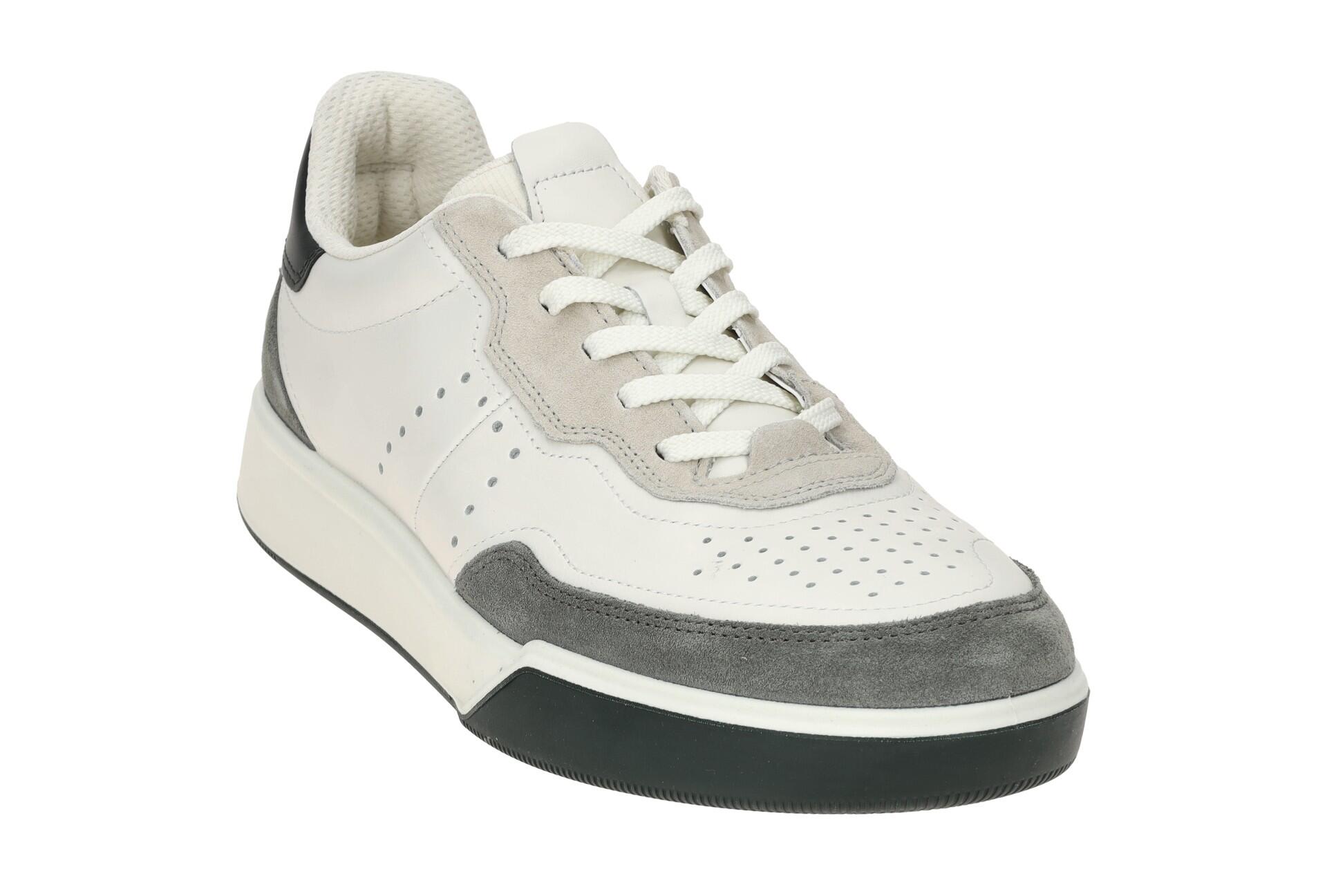 ecco Street Court Schuhe weiß grau 539814 3/7