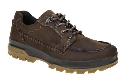 Ecco Rugged Track Schuhe braun Mokassin wasserdicht