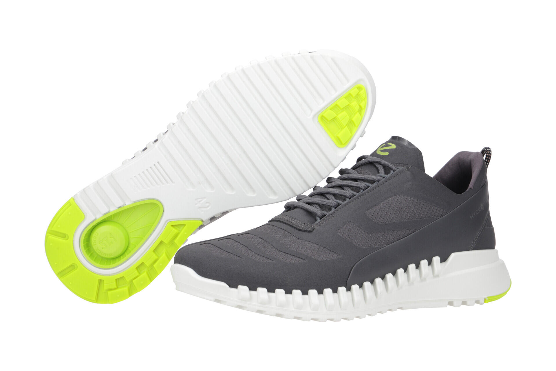 Ecco Zipflex Schuhe grau Herren Sneaker 803854 3/7
